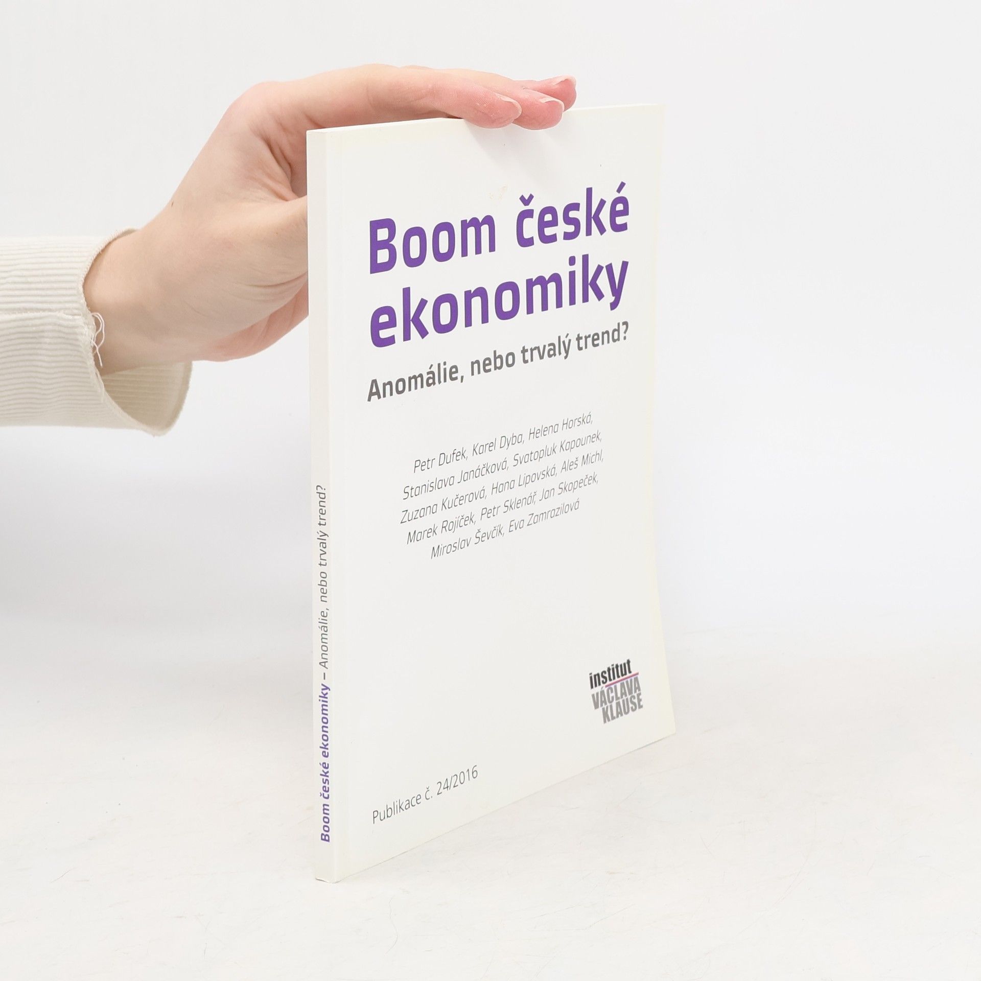 Petr Dufek Boom české ekonomiky. Anomálie, nebo trvalý trend?