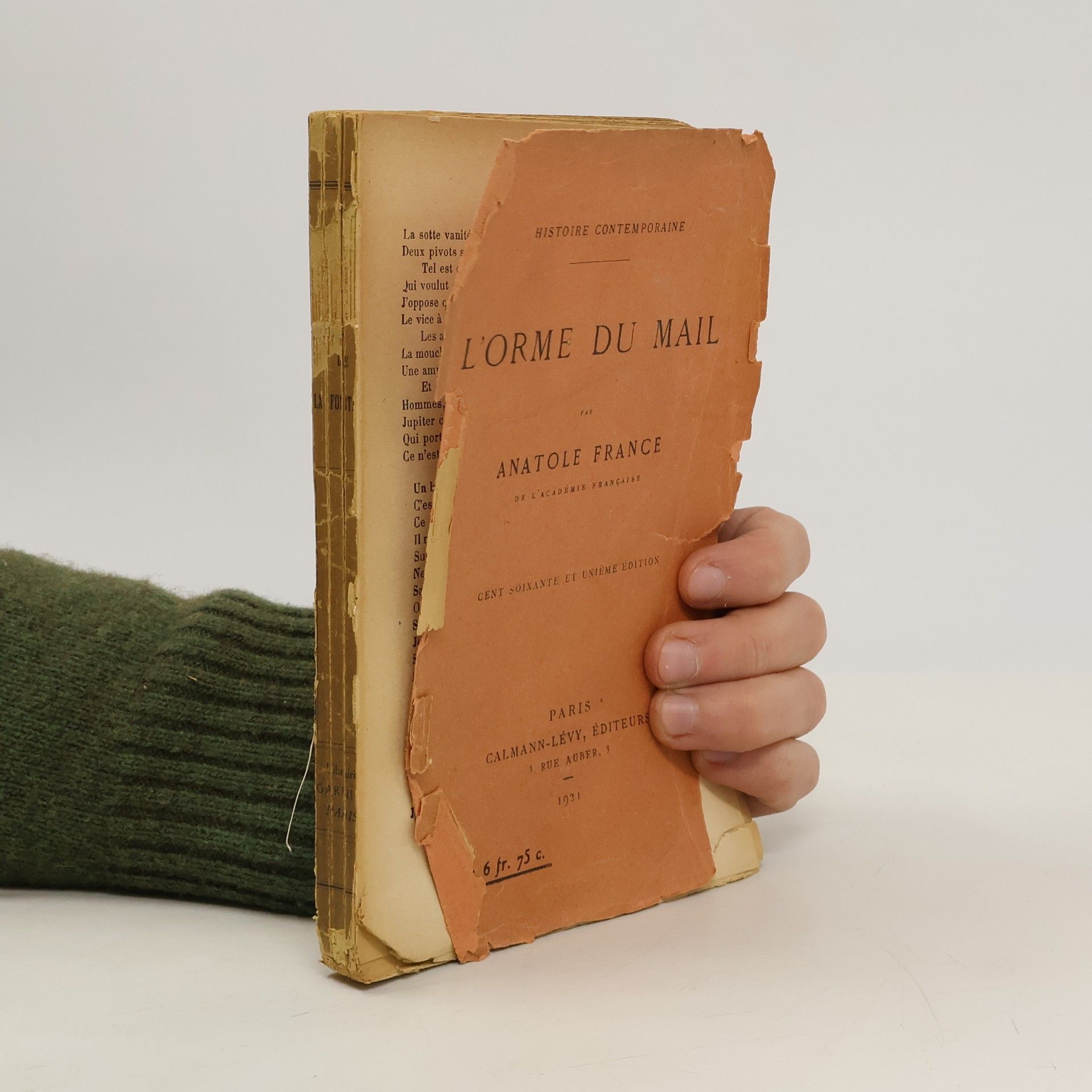 Anatole France L'orme du mail