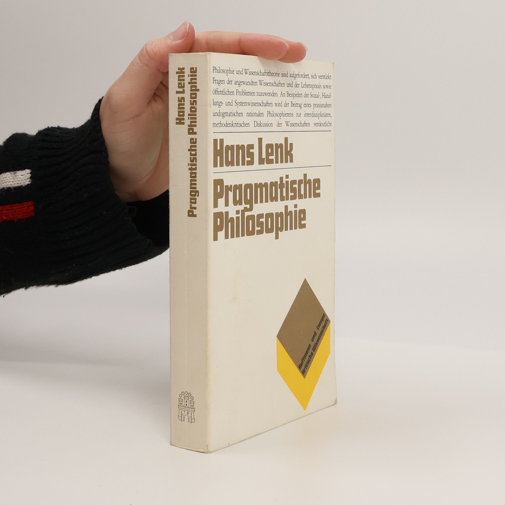 Hans Lenk Pragmatische Philosophie