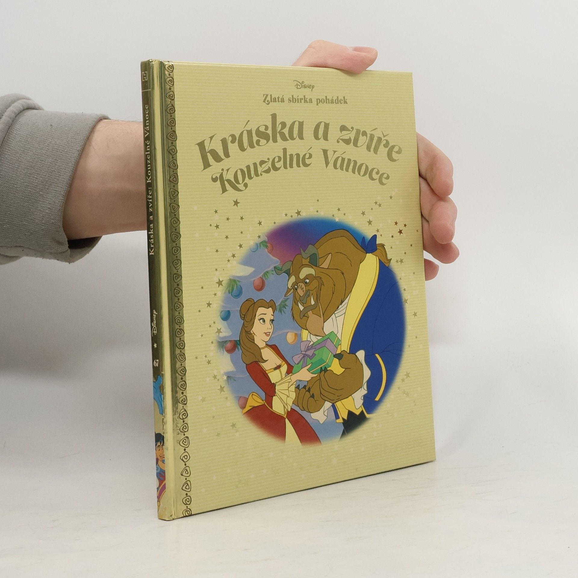 Kolektív autorov Zlatá sbírka pohádek 67. Kráska a zvíře. Kouzelné Vánoce