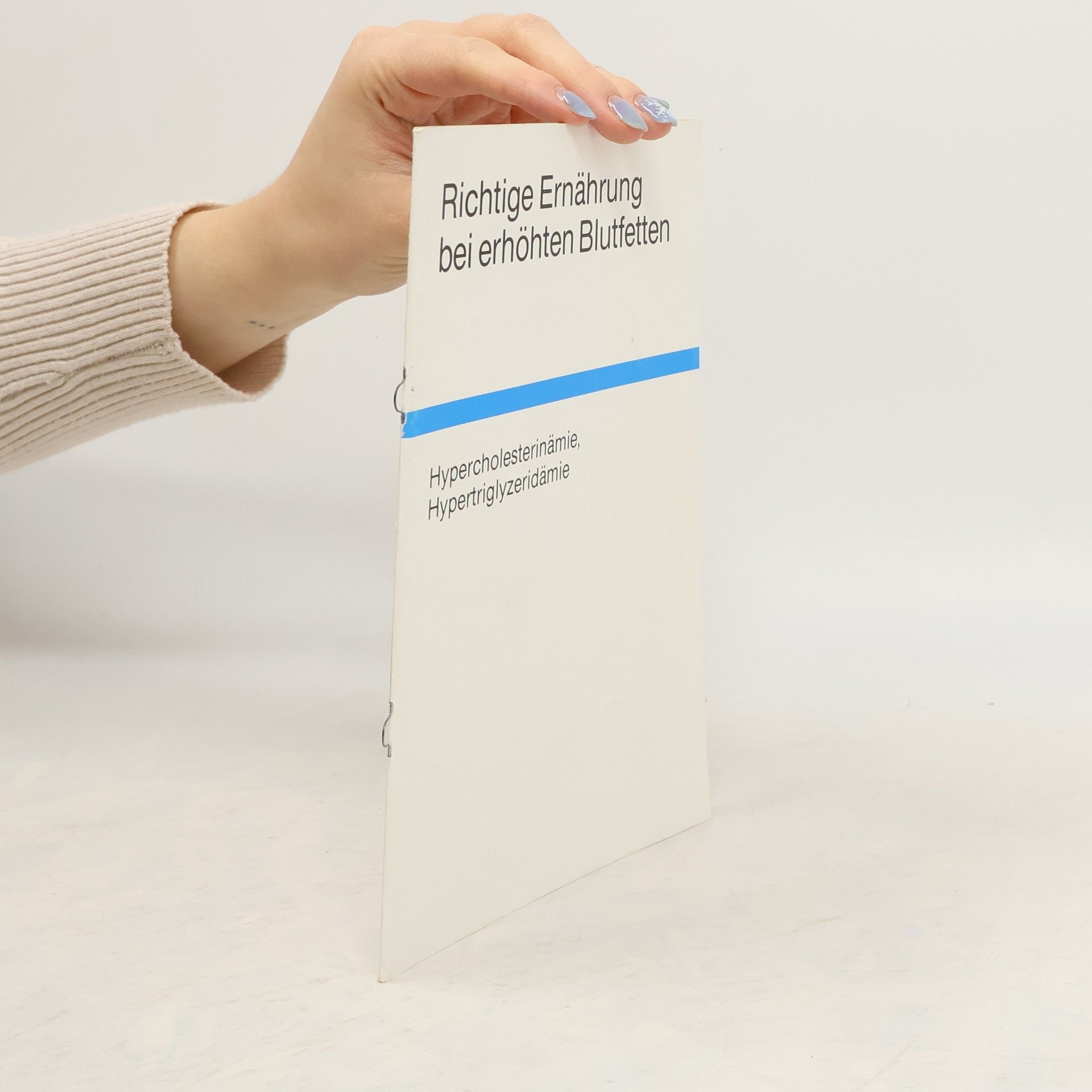 Auteurscollectief Richtige Ernährung bei erhöhten Blutfetten