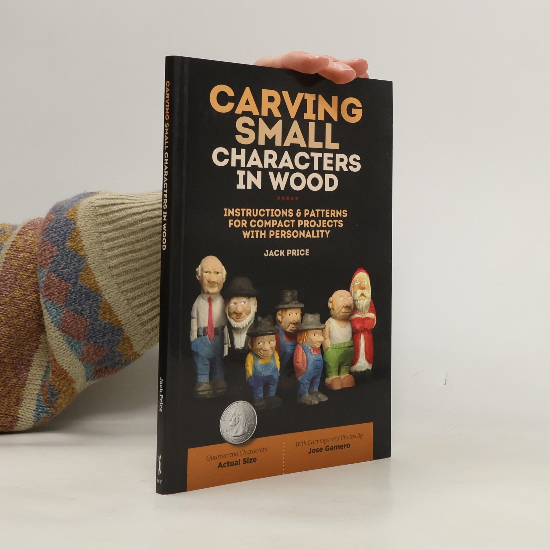 Jack Price Carving Small Characters in Wood