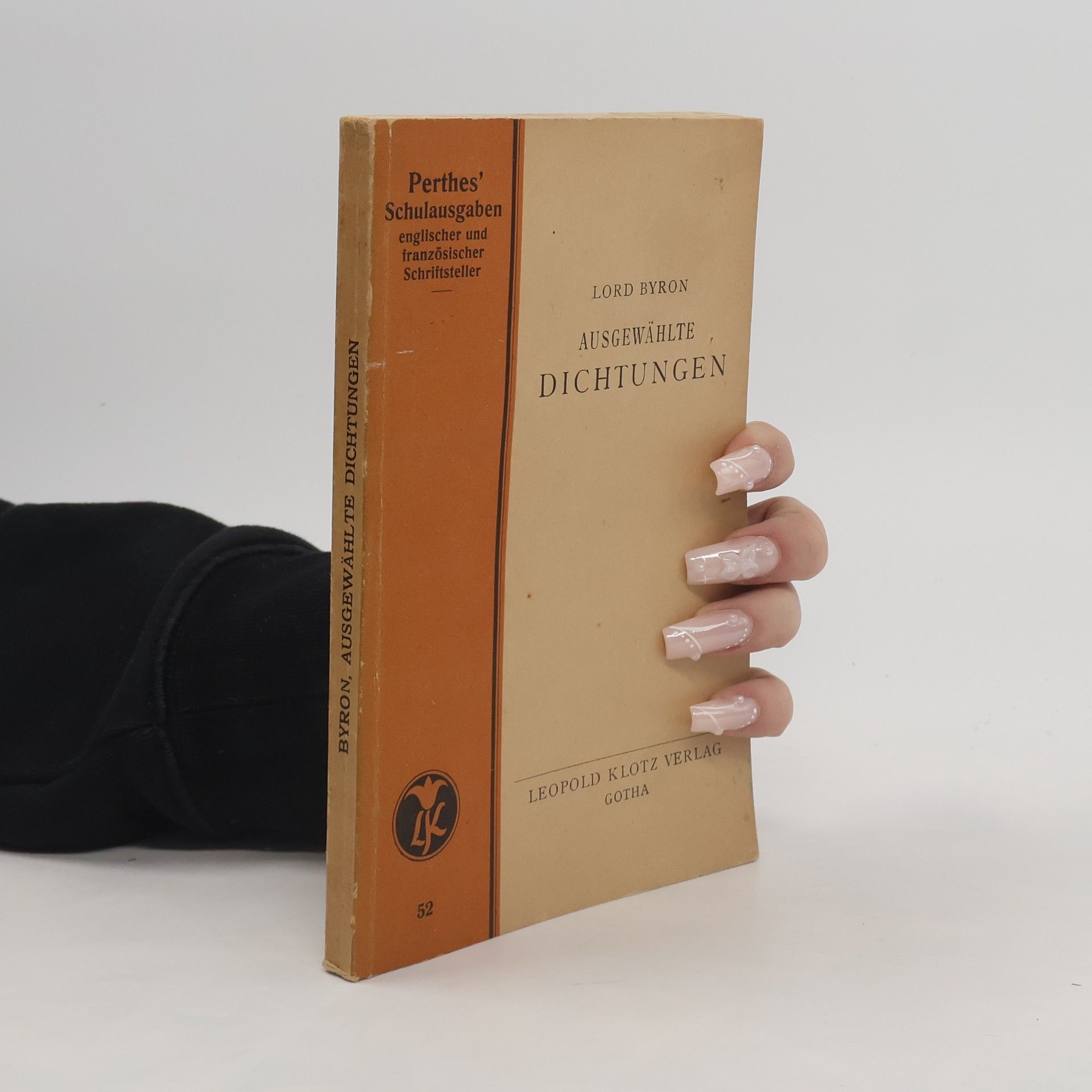 George Gordon Byron Ausgewählte Dichtungen