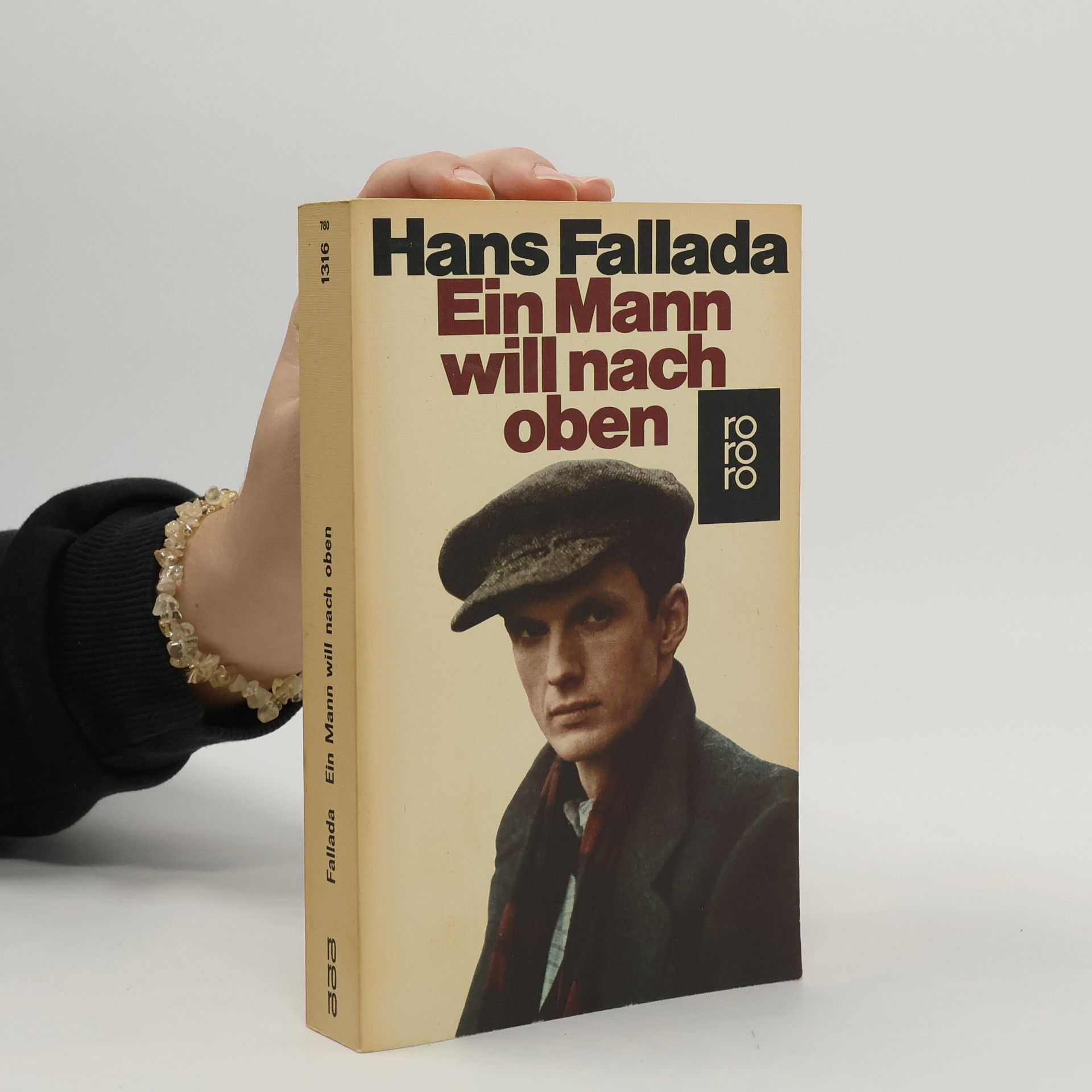 Ein Mann will nach oben