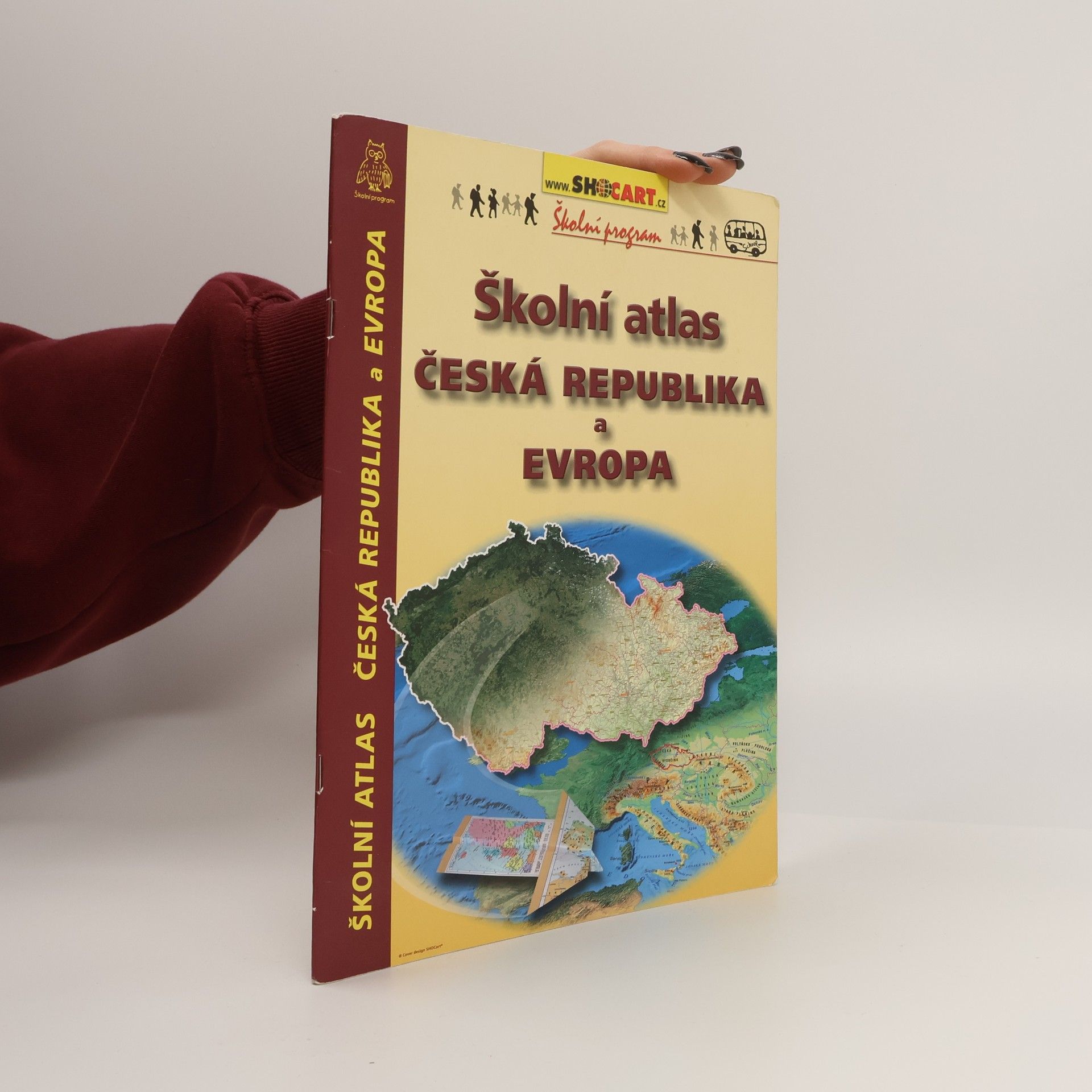 Kolektiv autorů Školní atlas Česká republika a Evropa