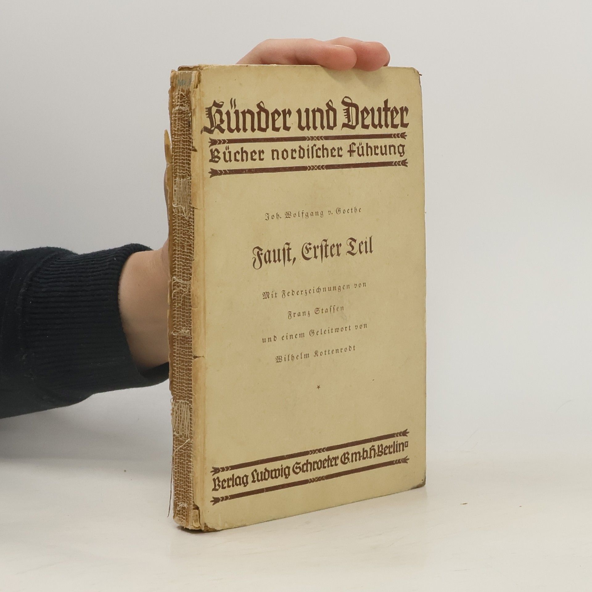 Johann Wolfgang von Goethe Faust 1