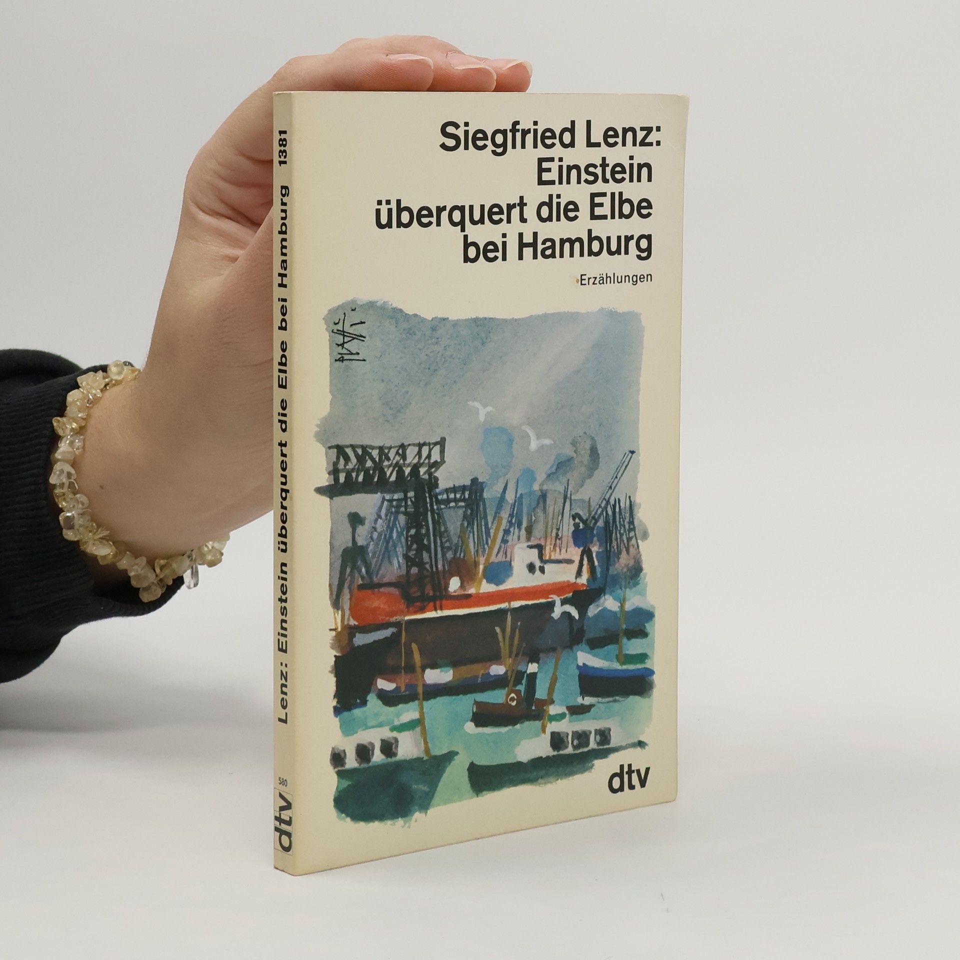 Siegfried Lenz Einstein überquert die Elbe bei Hamburg