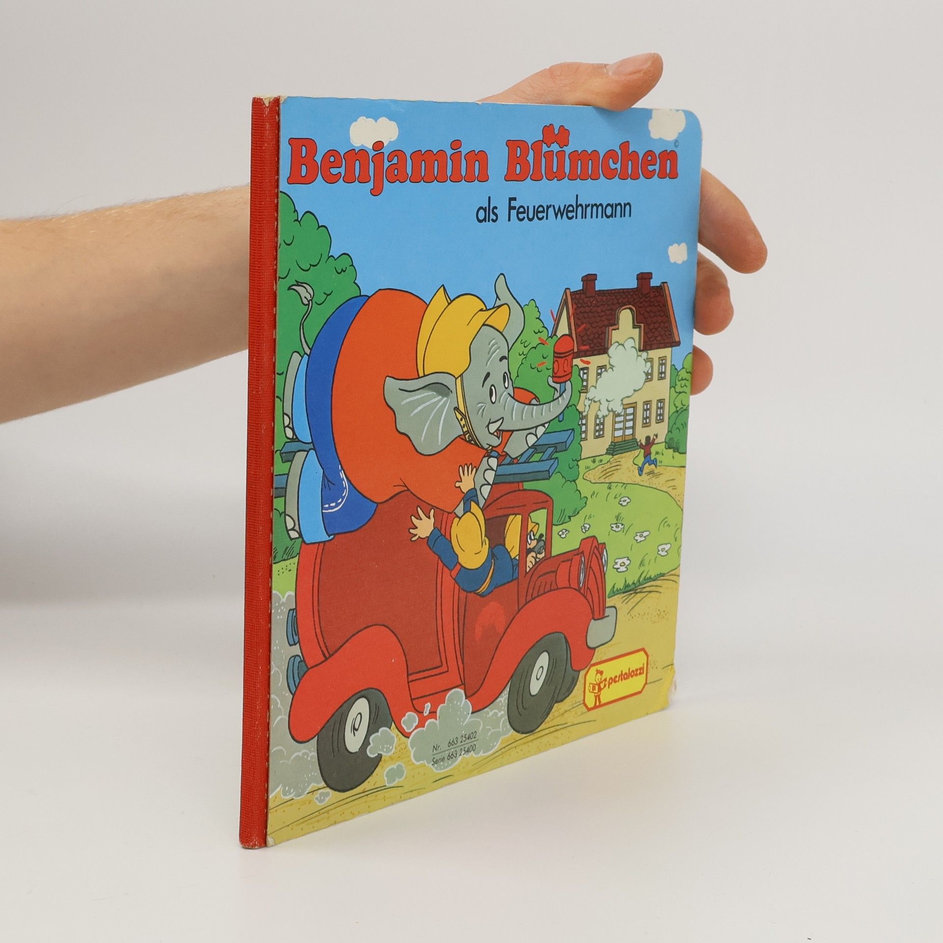 Benjamin Blümchen als Feuerwehrmann