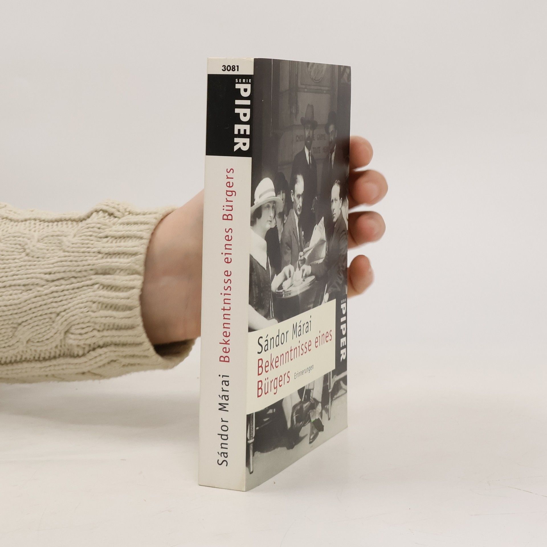 Sándor Márai Bekenntnisse eines Bürgers