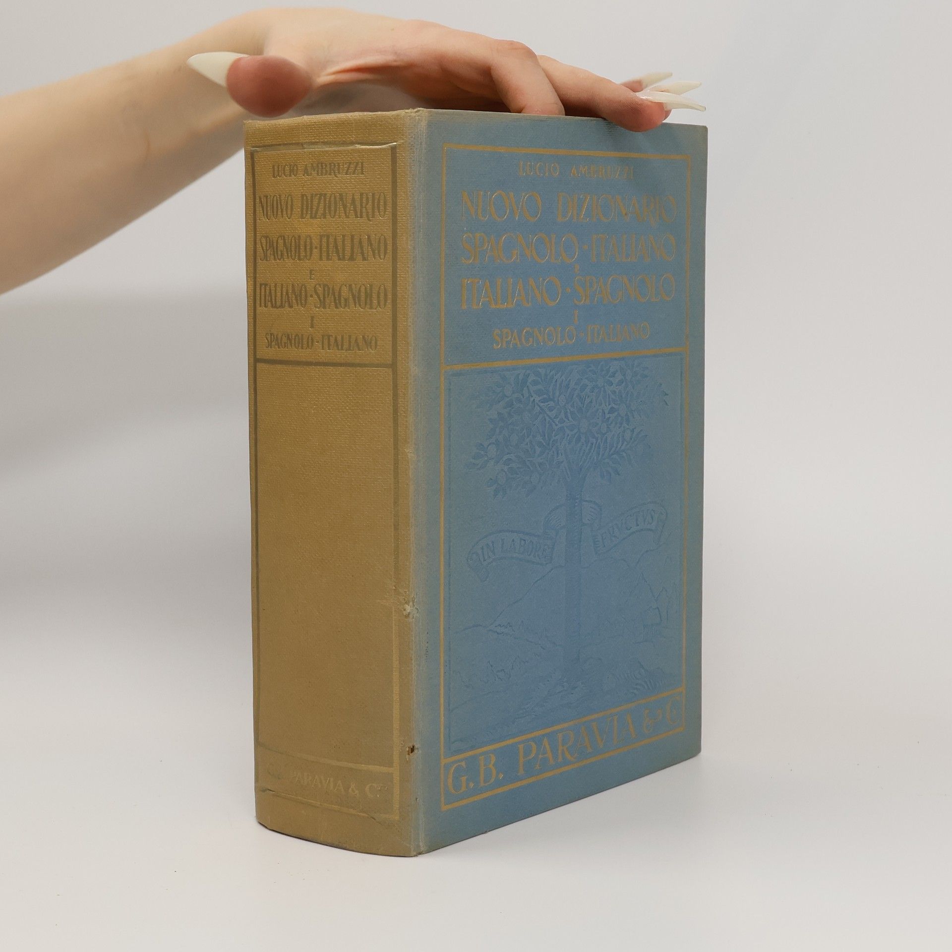 Nuovo dizionario spagnolo-italiano e italiano-spagnolo I. Spagnolo-italiano