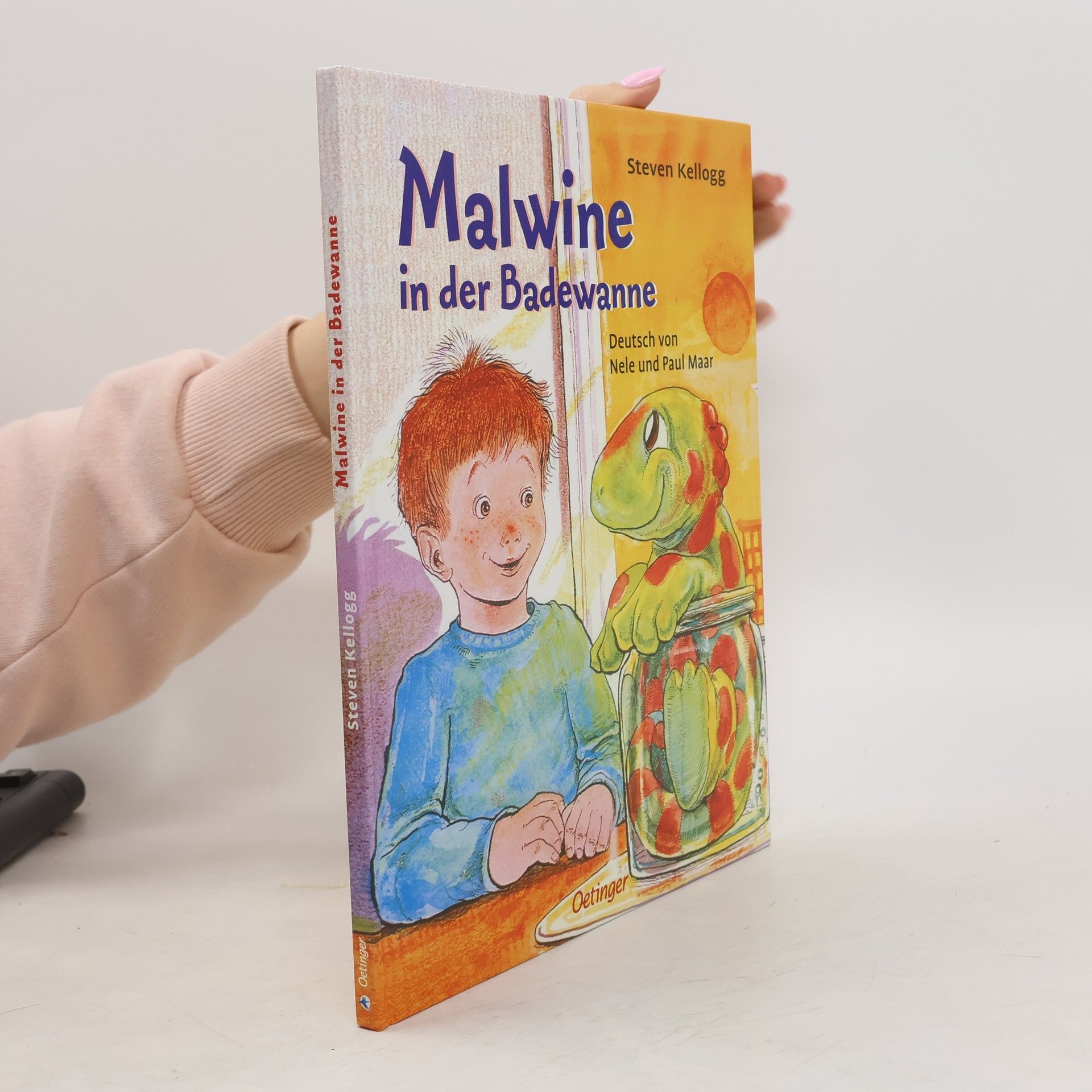 Steven Kellogg Malwine in der Badewanne