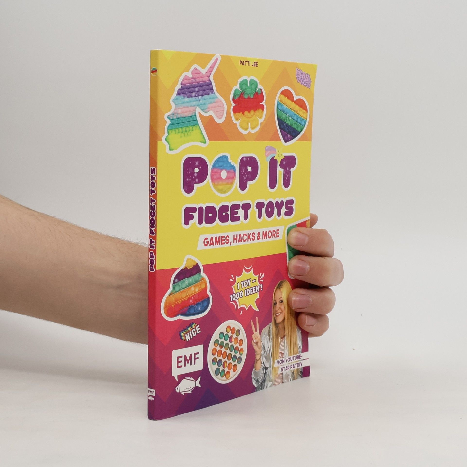 Patti Lee Pop it Fidget Toys - Games, Hacks & more vom YouTube-Kanal Hey PatDIY
