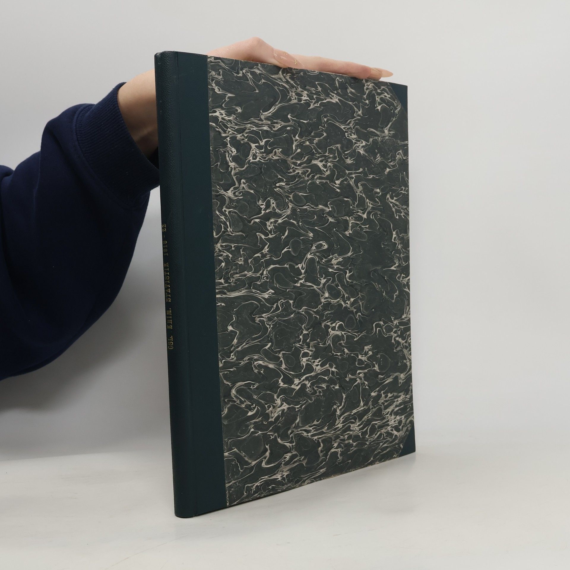 Auteurscollectief Kriminalistatistik für Böhmen, Mähren und Schlesien in den Jahren 1919-1922