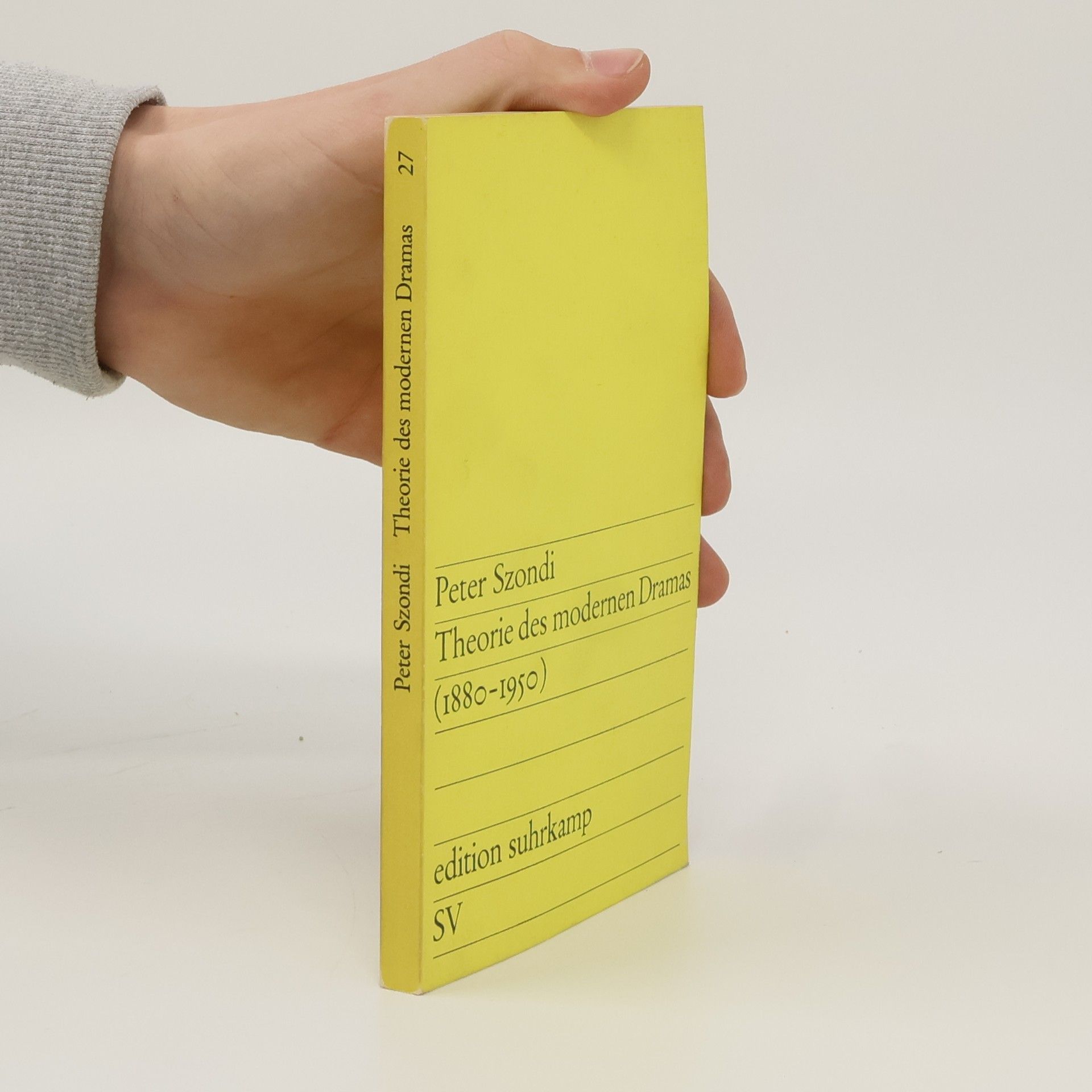 Theorie des modernen Dramas