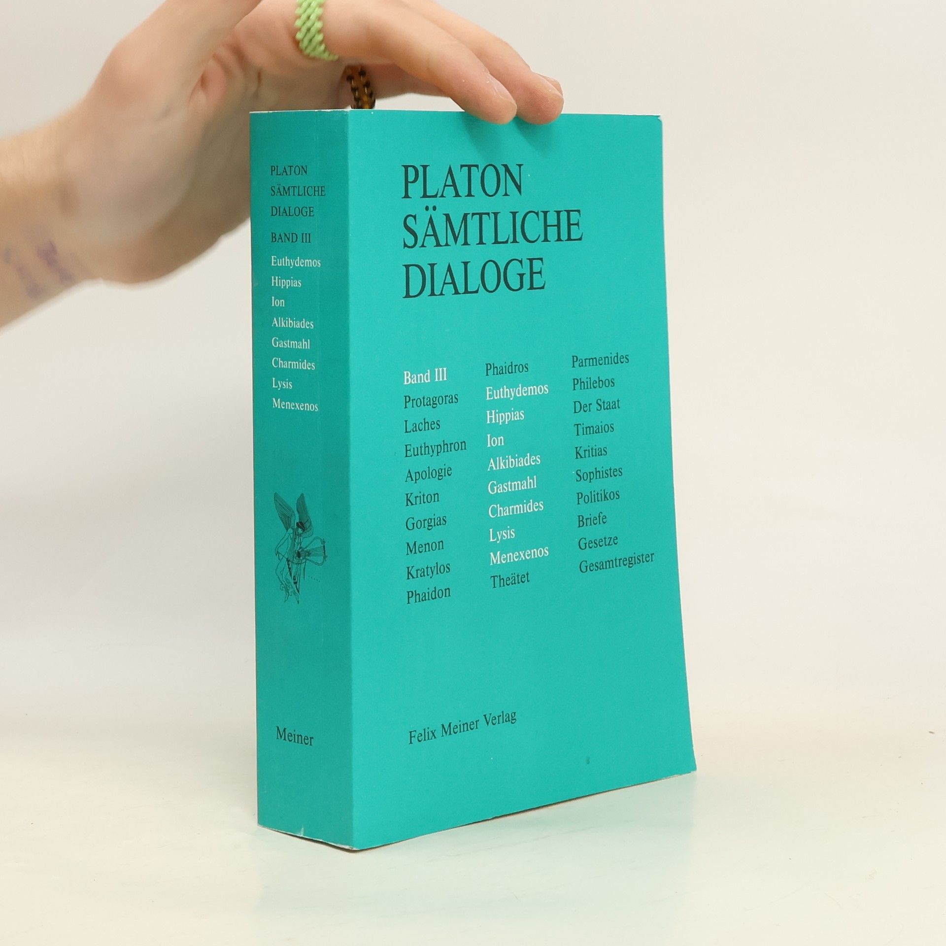 Platón Sämtliche Dialoge III.