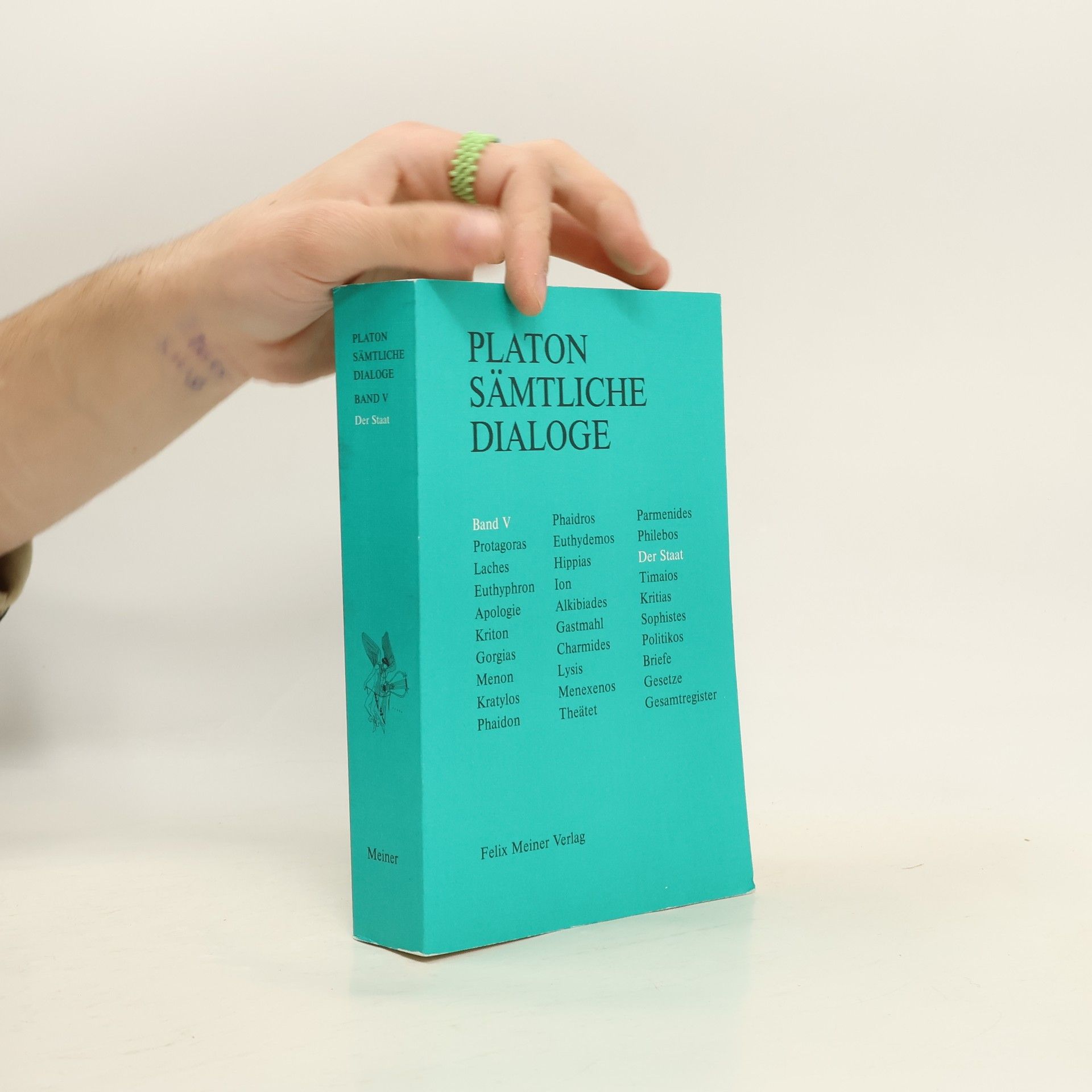 Platón Sämtliche Dialoge V.