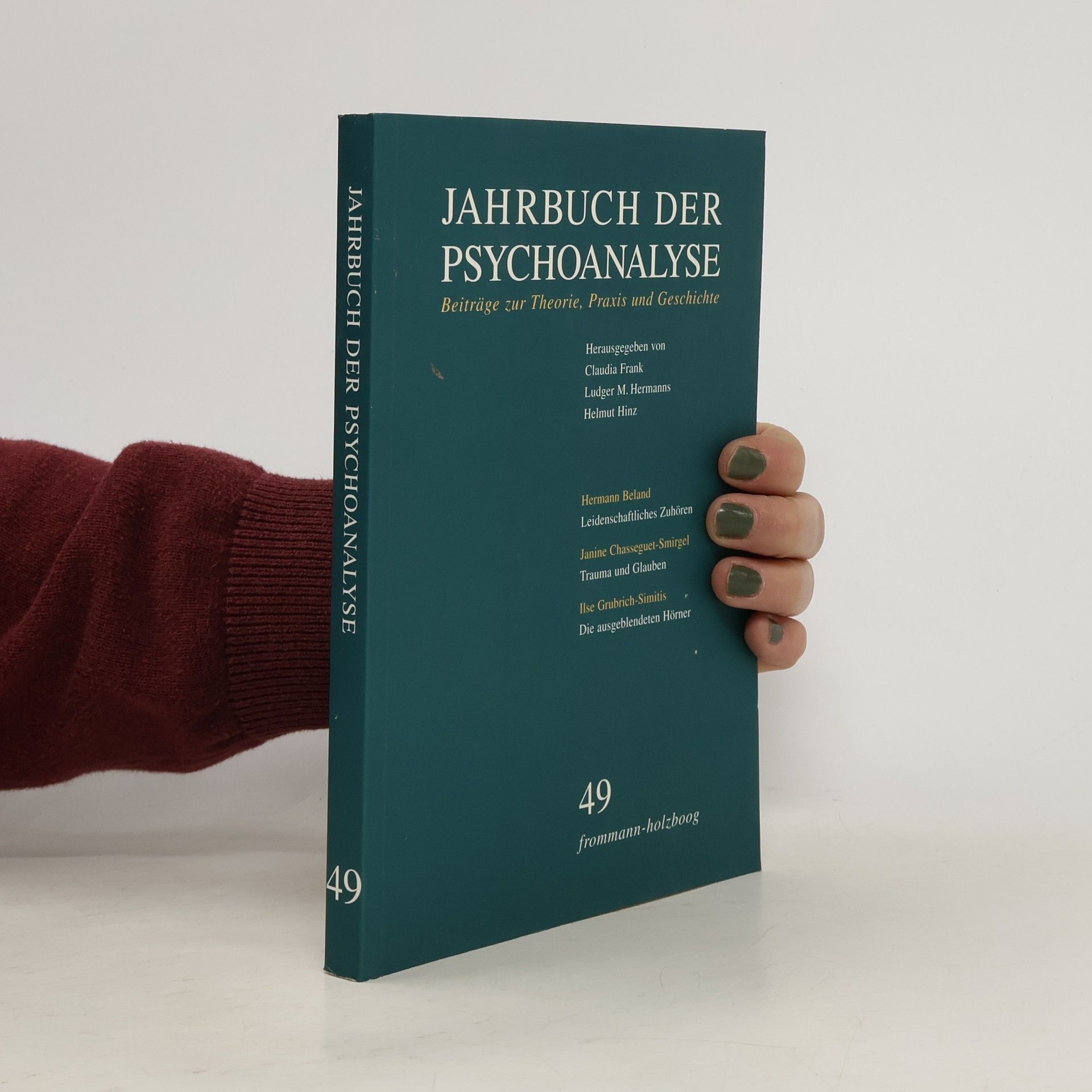 Jahrbuch der Psychoanalyse, Band 49