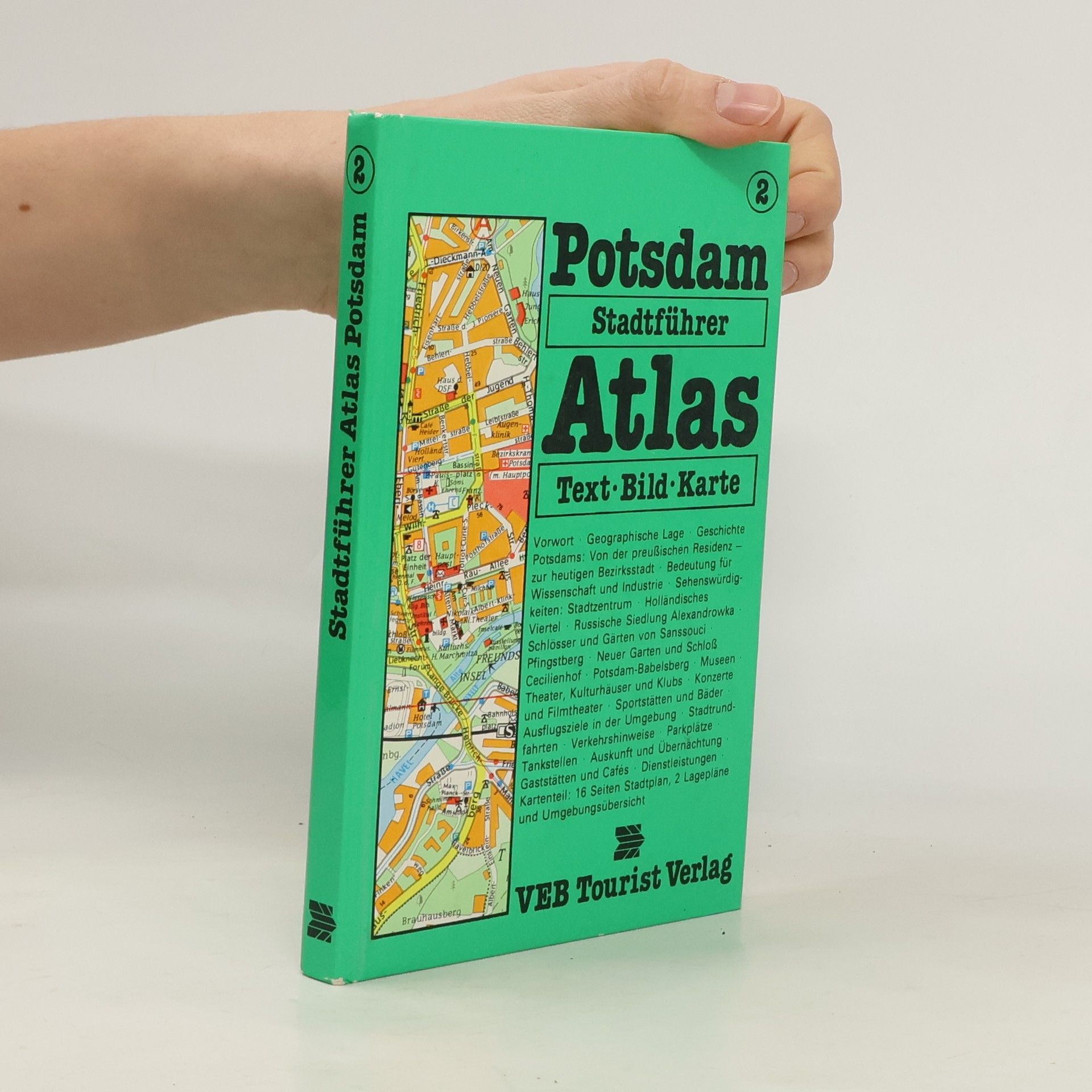 Collectif d'auteurs Stadrführer Atlas: Potsdam 2