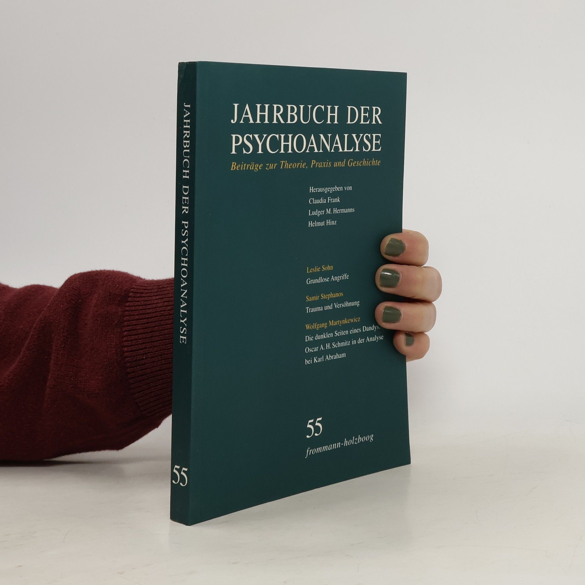 Autorenkollektiv Jahrbuch der Psychoanalyse 55