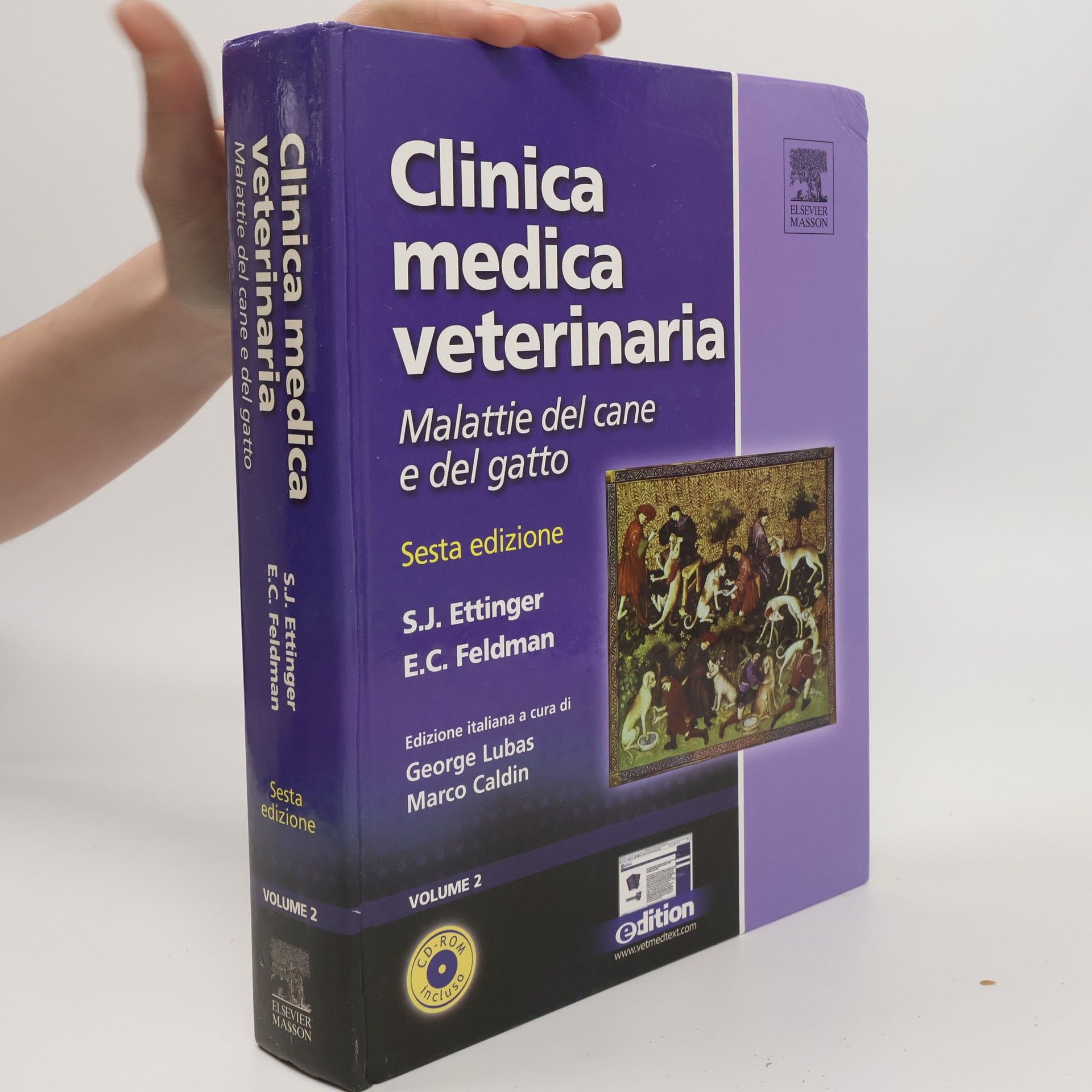 Stephen J. Ettinger Clinica medica veterinaria. Malattie del cane e del gatto - Sesta edizione