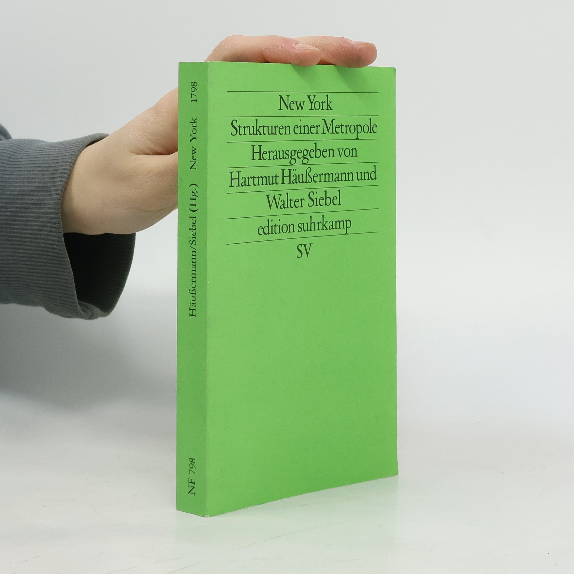 Hartmut Häußermann New York