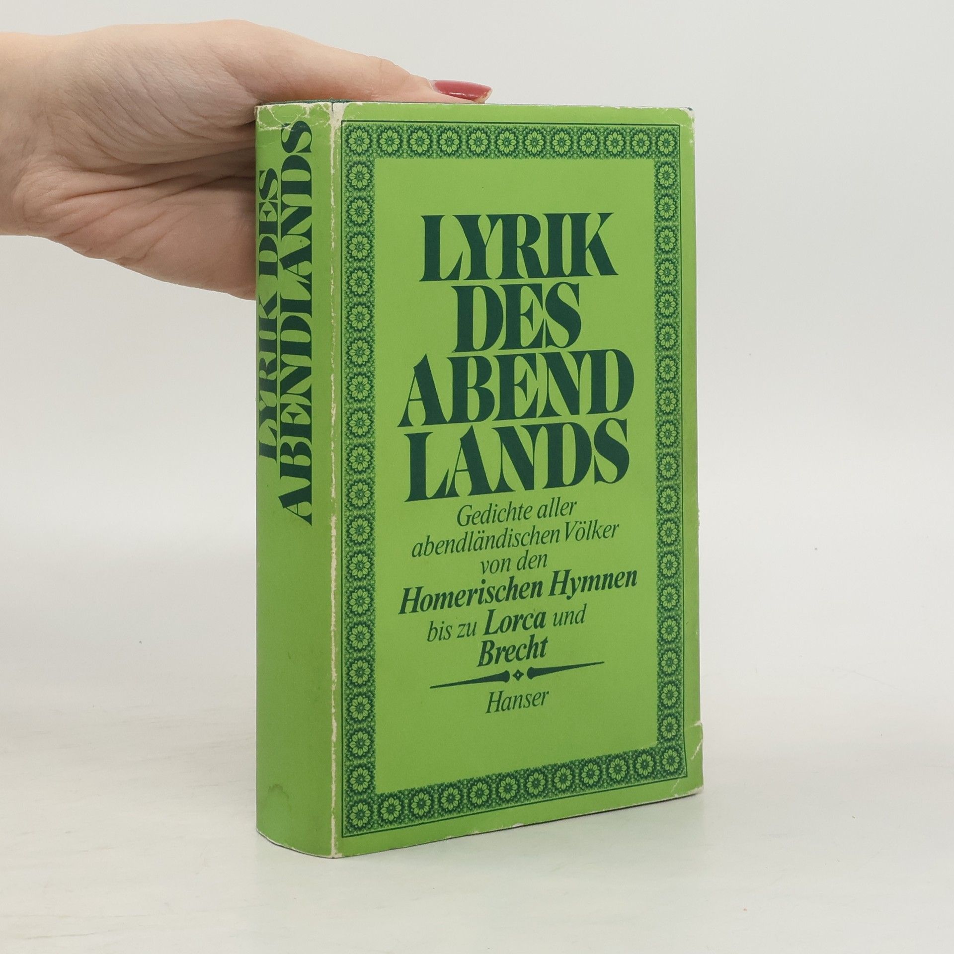 Lyrik des Abendlands