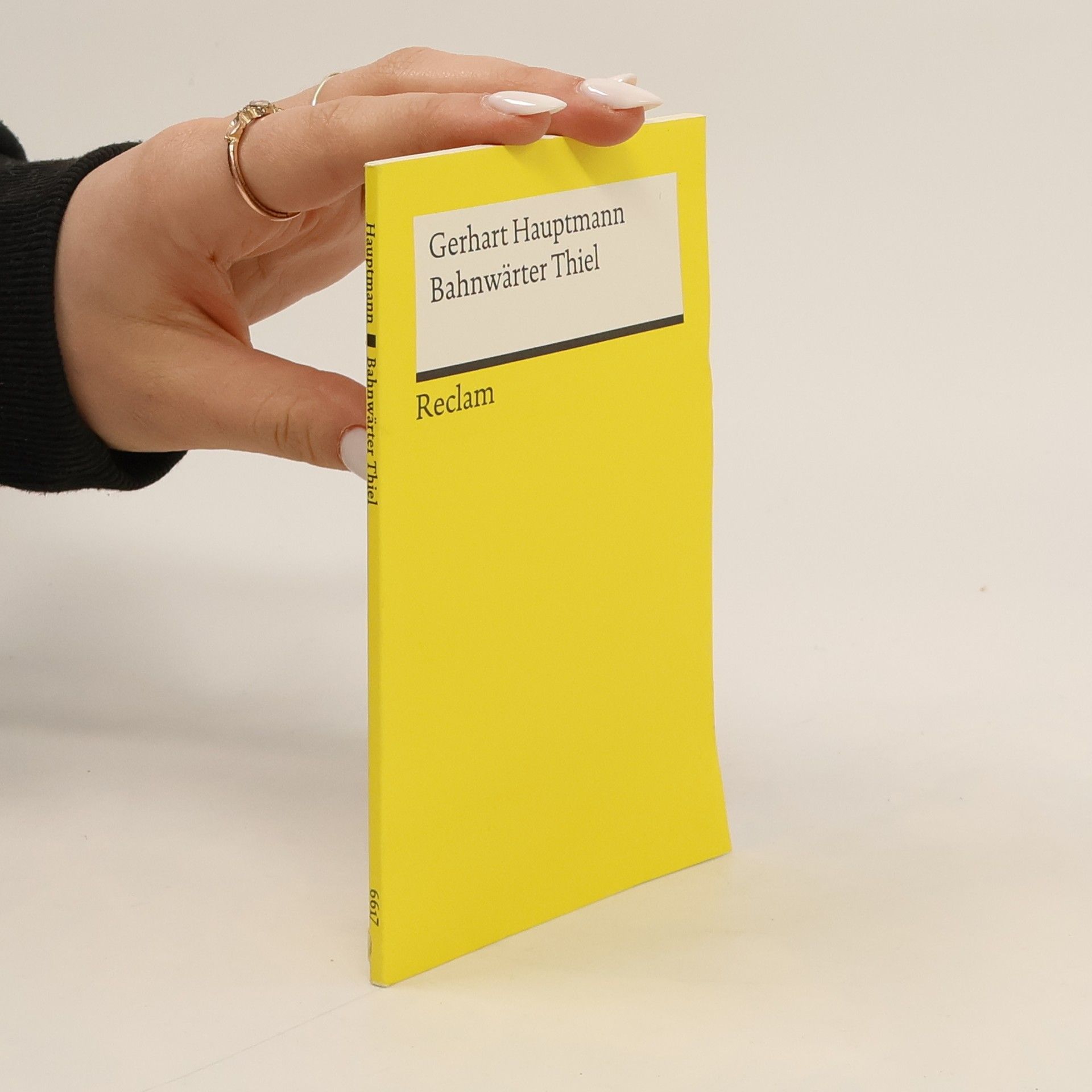 Gerhart Hauptmann Bahnwärter Thiel