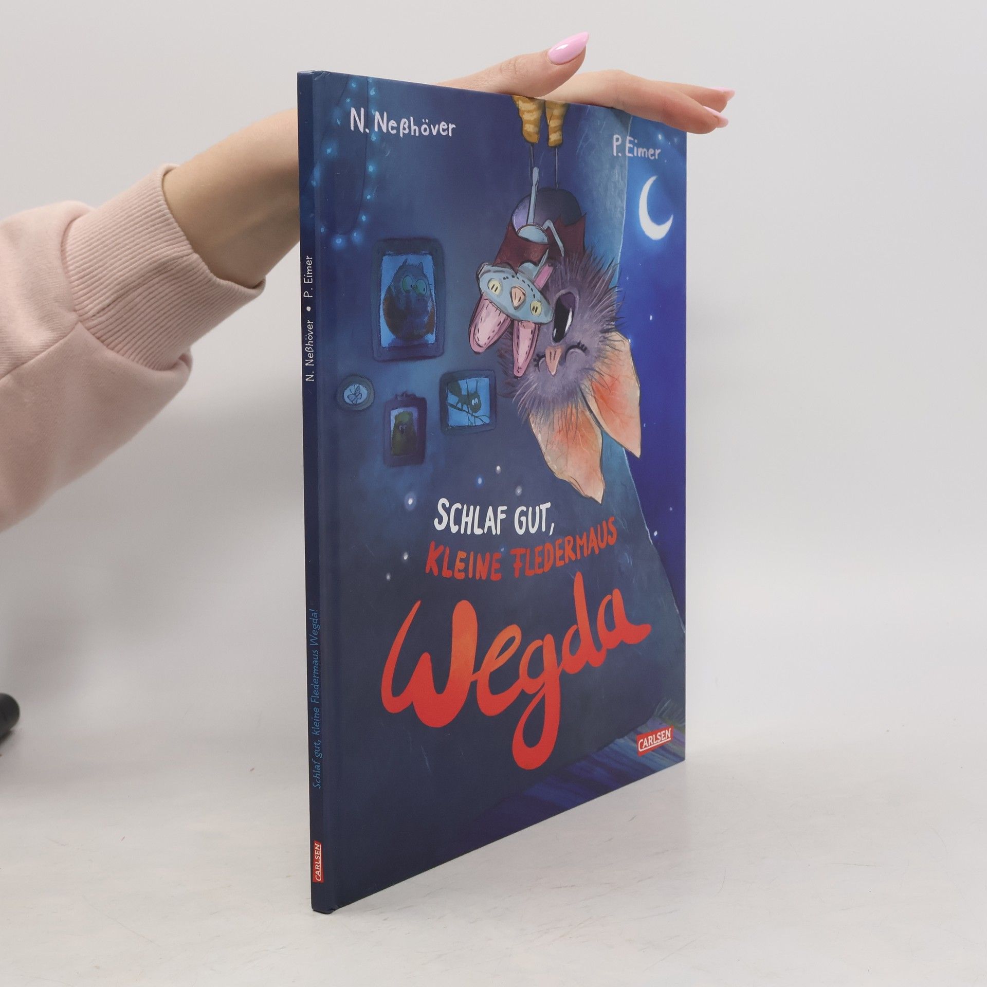 Schlaf gut, kleine Fledermaus Wegda!