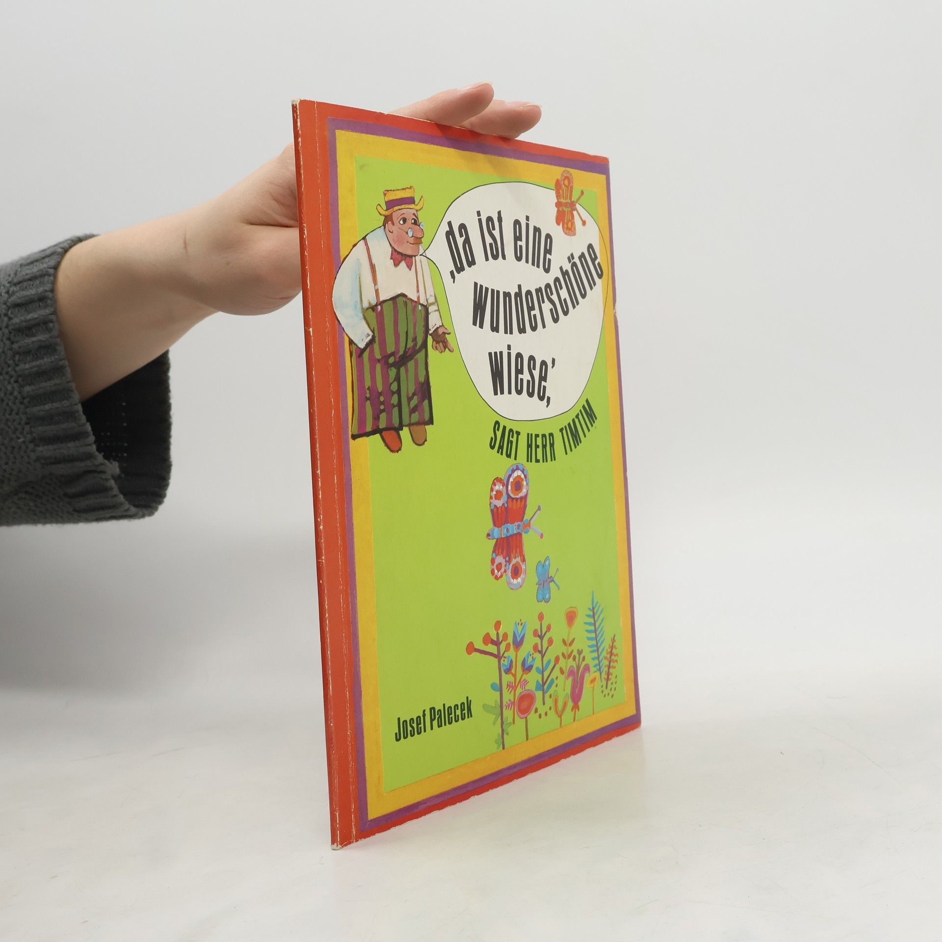 Da ist eine wunderschöne Wiese