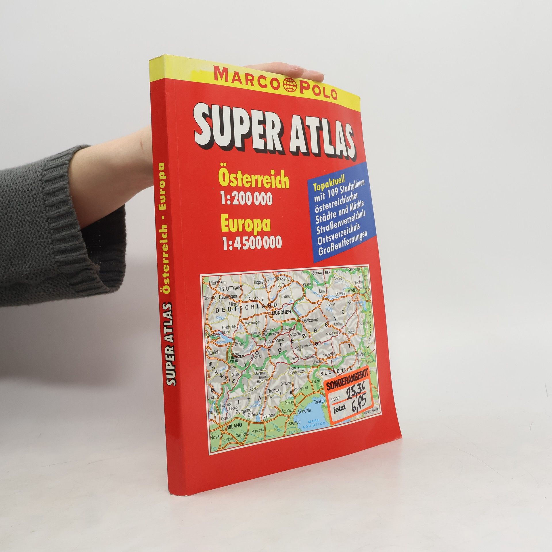 Autorenkollektiv Superatlas. Österreich. Europa