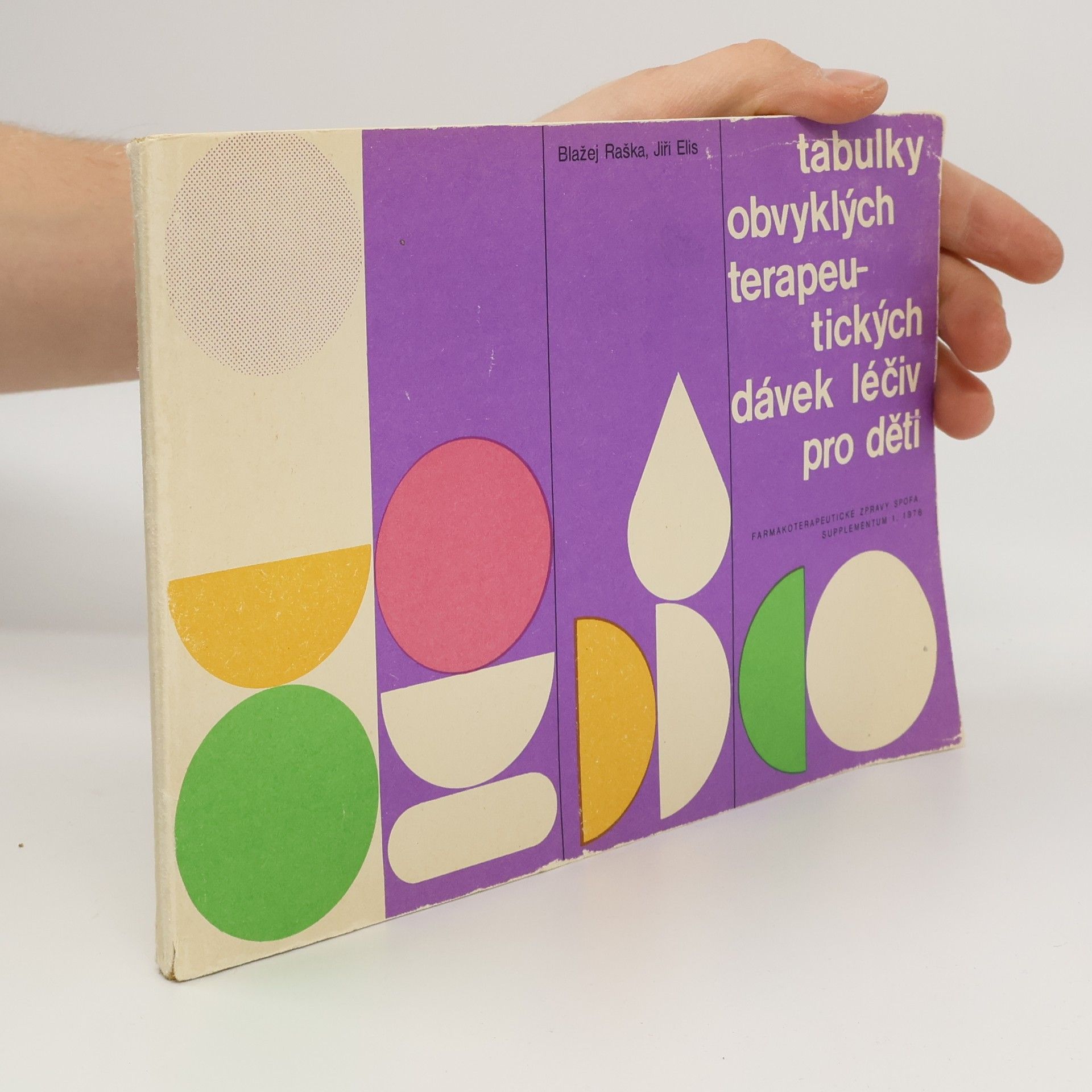 Tabulky obvyklých terapeutických dávek pro děti