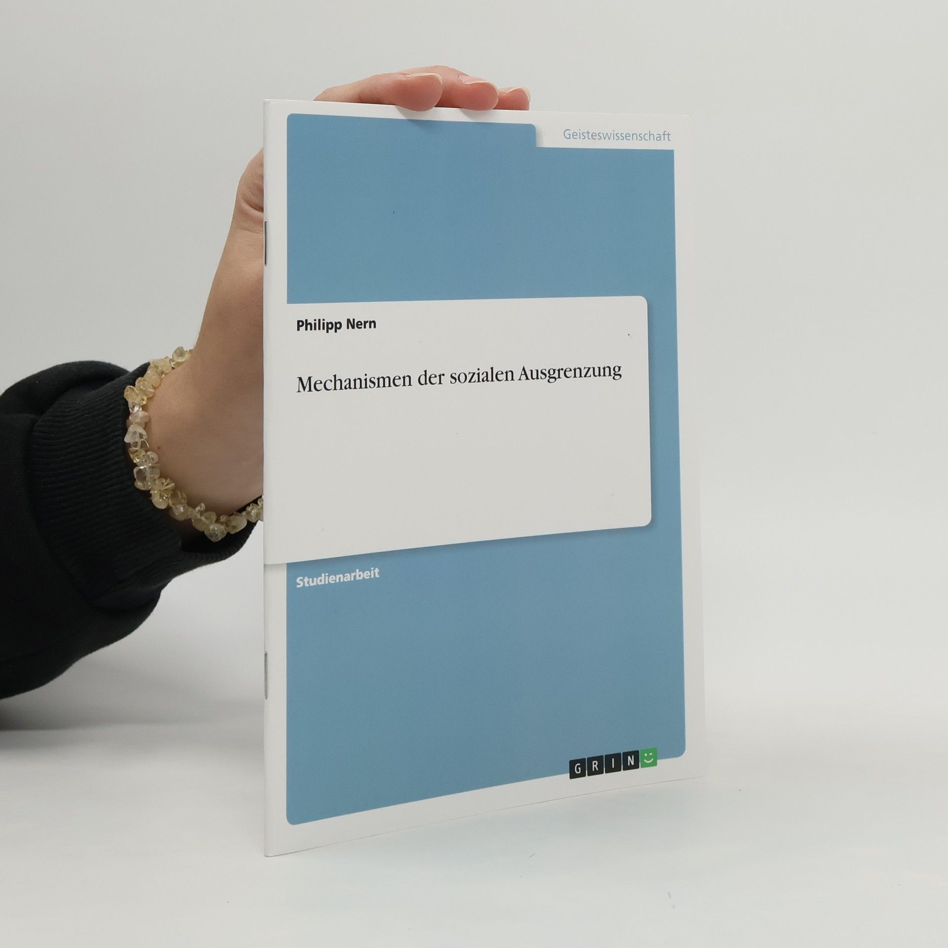 Philipp Nern Mechanismen der sozialen Ausgrenzung