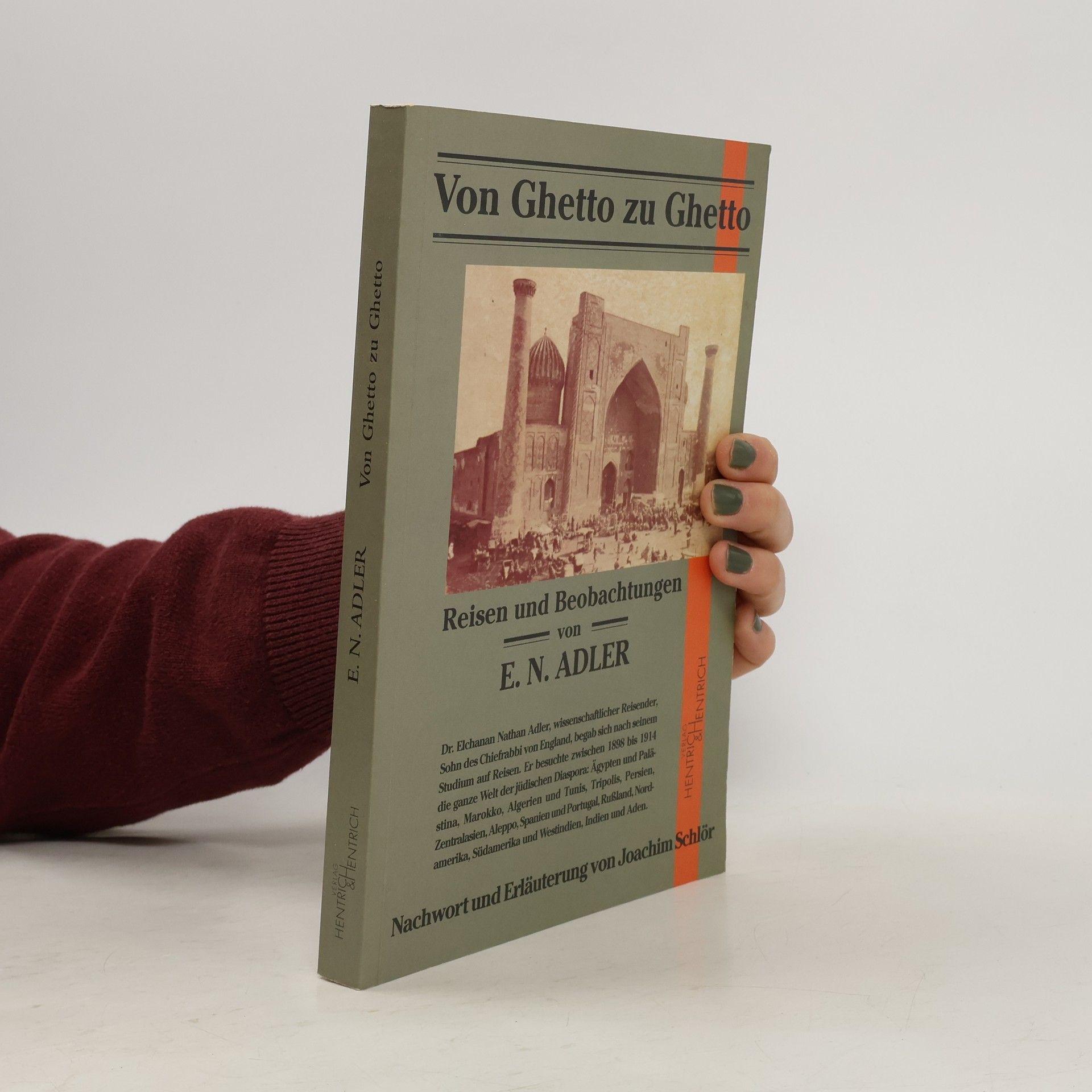Elkan Nathan Adler Von Ghetto zu Ghetto