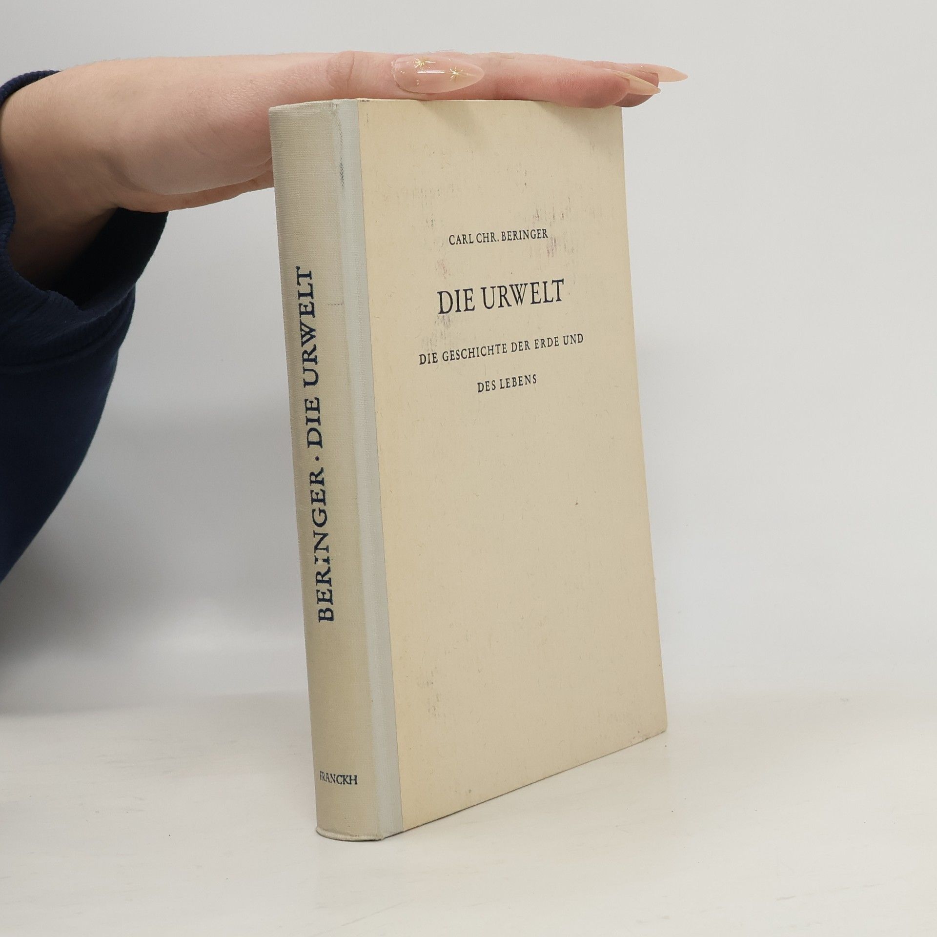 Carl Chr. Beringer Die urwelt