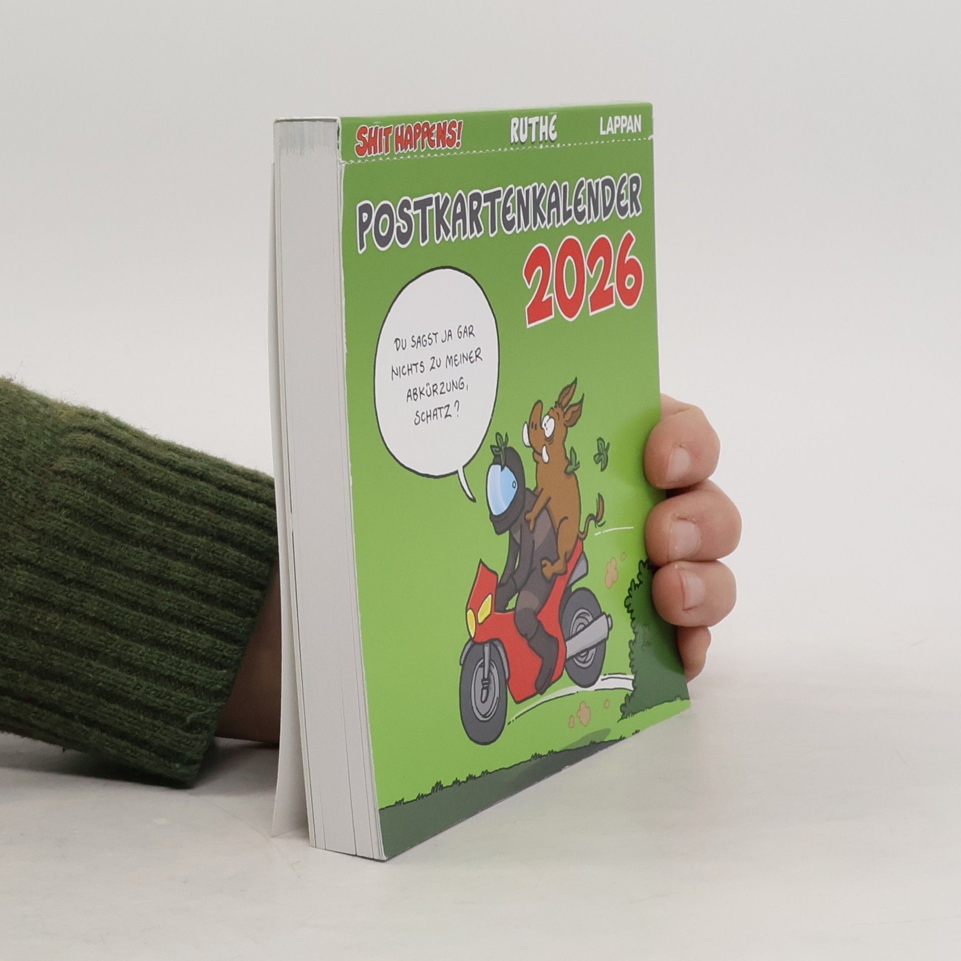 Ralph Ruthe Shit happens! Postkartenkalender 2026