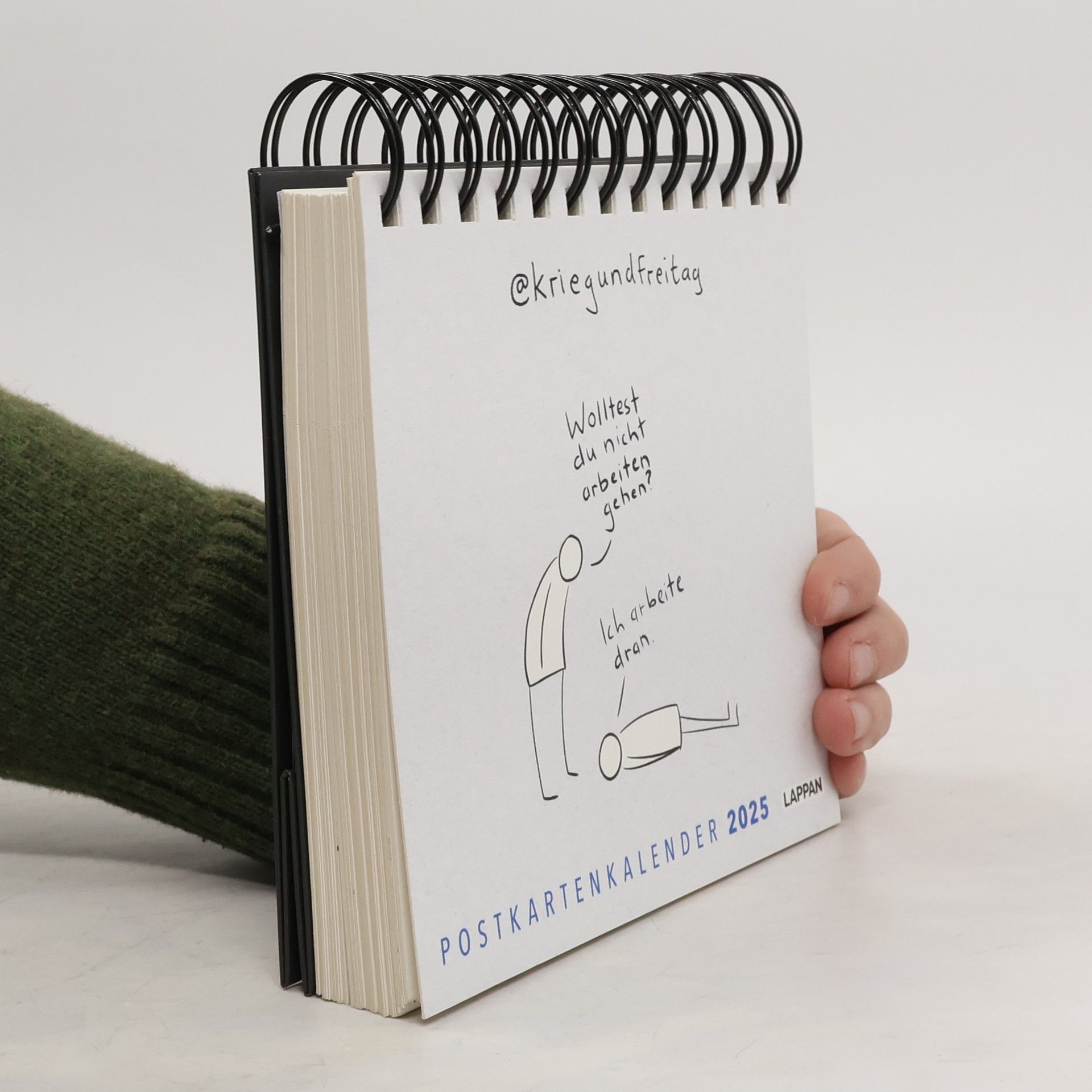 Krieg und Freitag Krieg und Freitag Postkartenkalender 2025