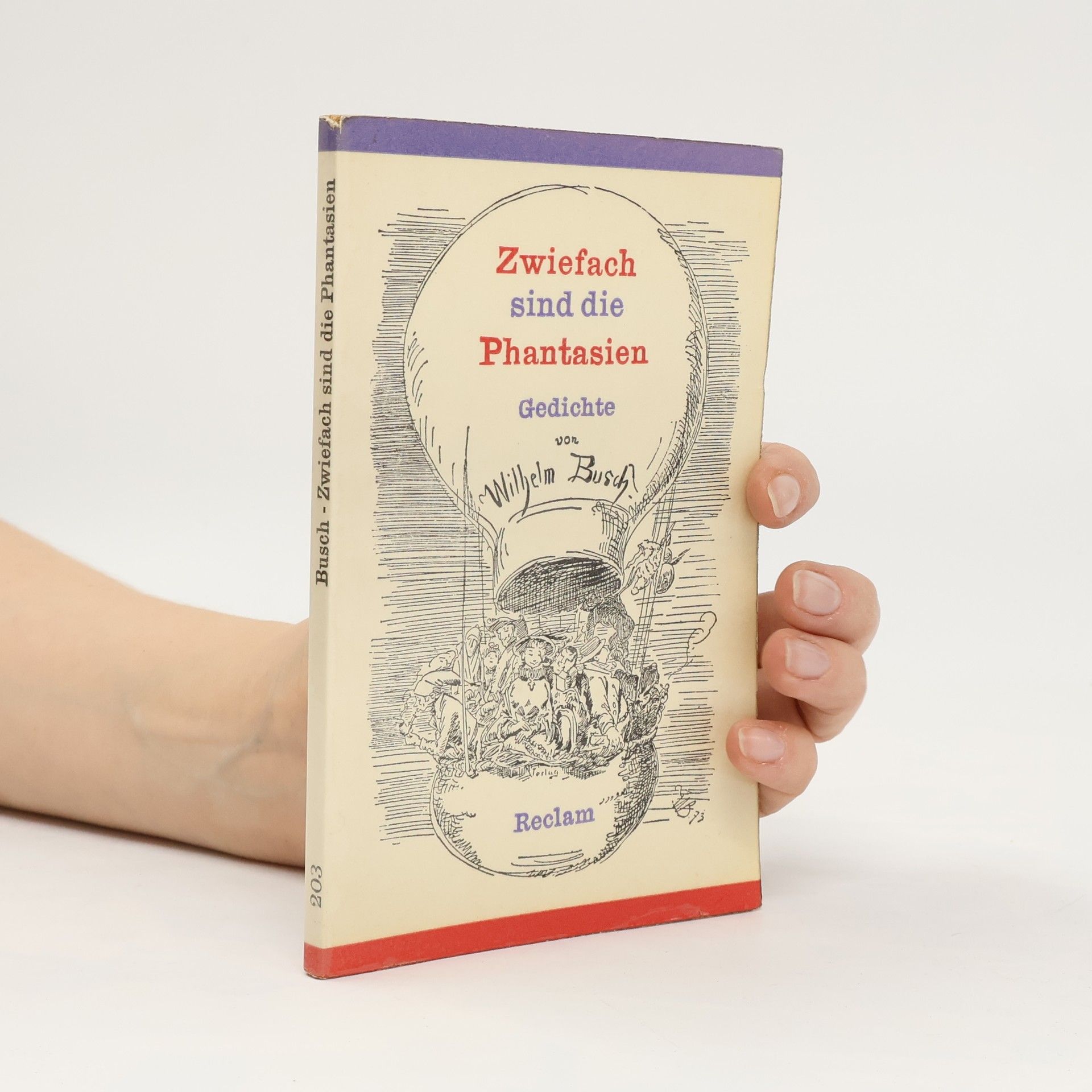 Wilhelm Busch Zweifach sind die Phantasien