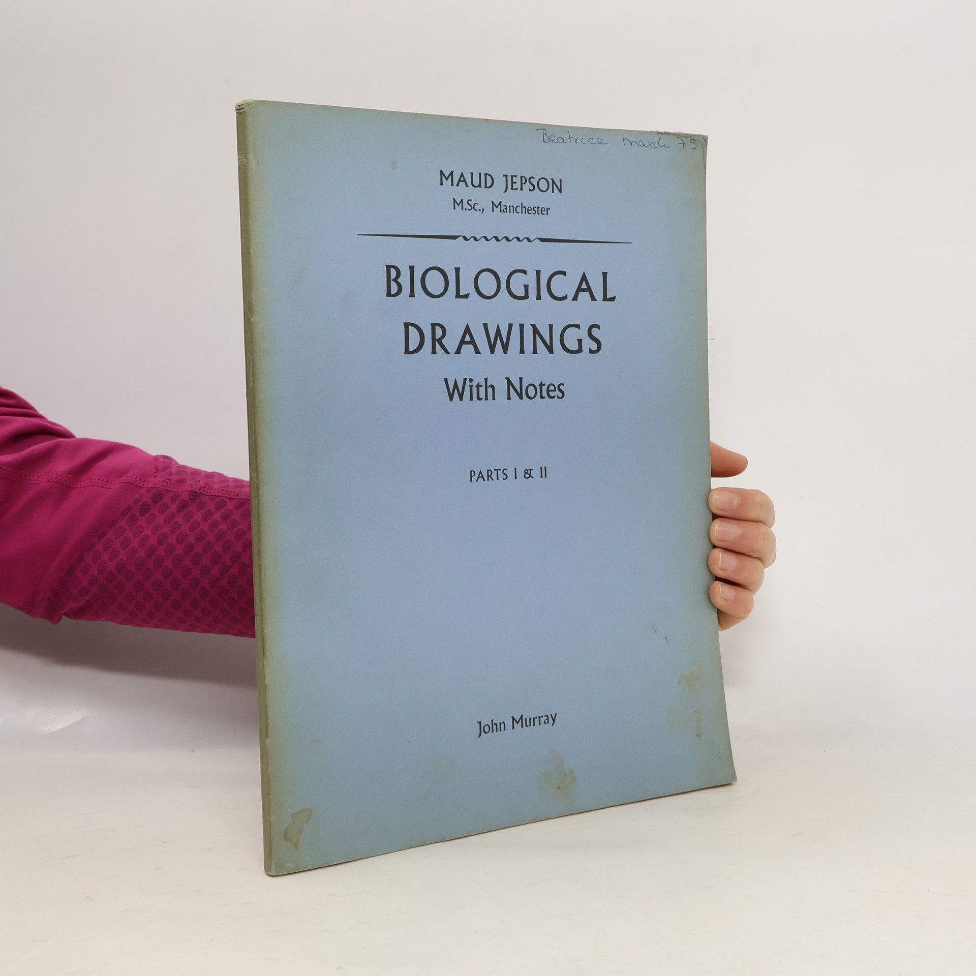 Maud Jepson Biological Drawings with Notes I-II