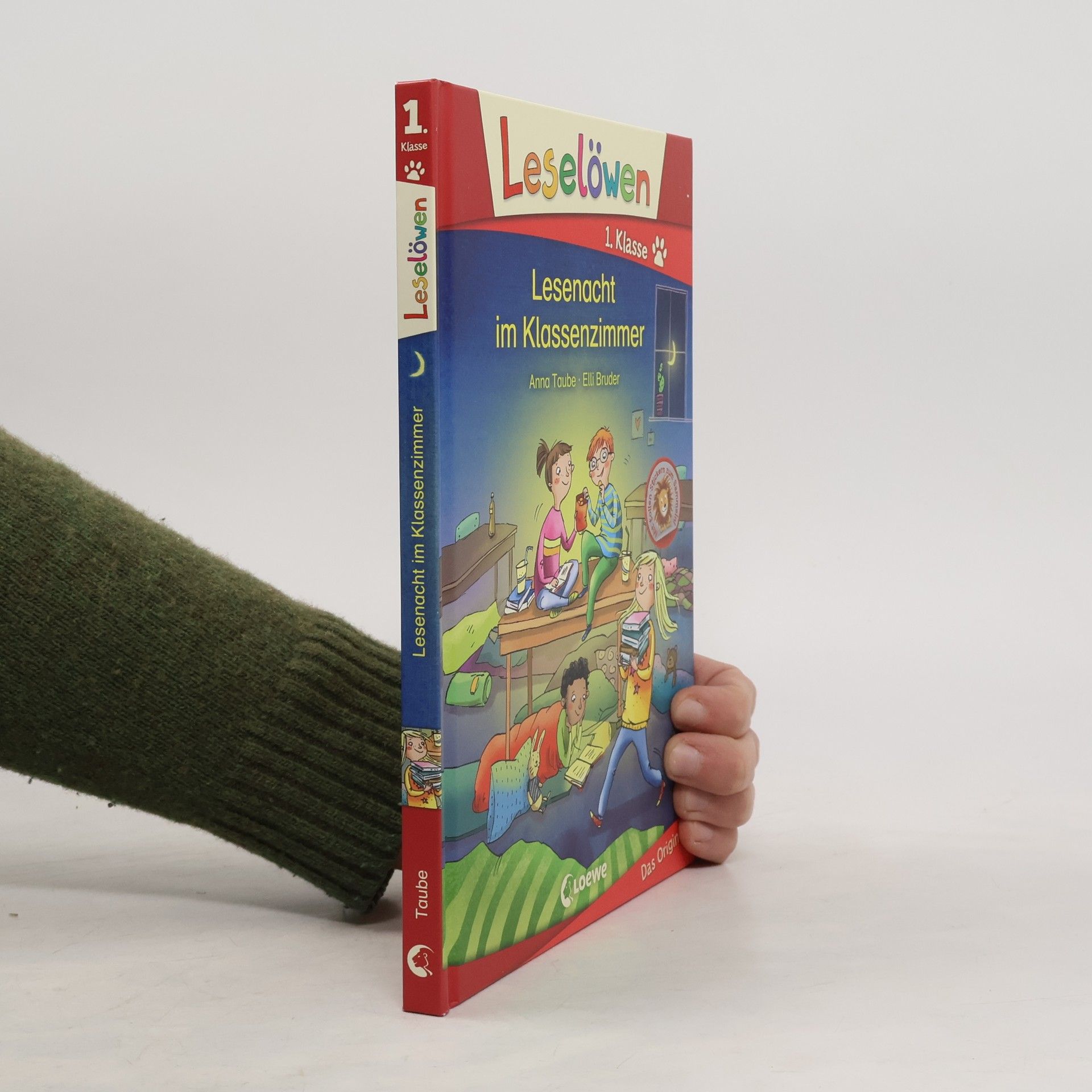 Anna Taube Lesenacht im Klassenzimmer