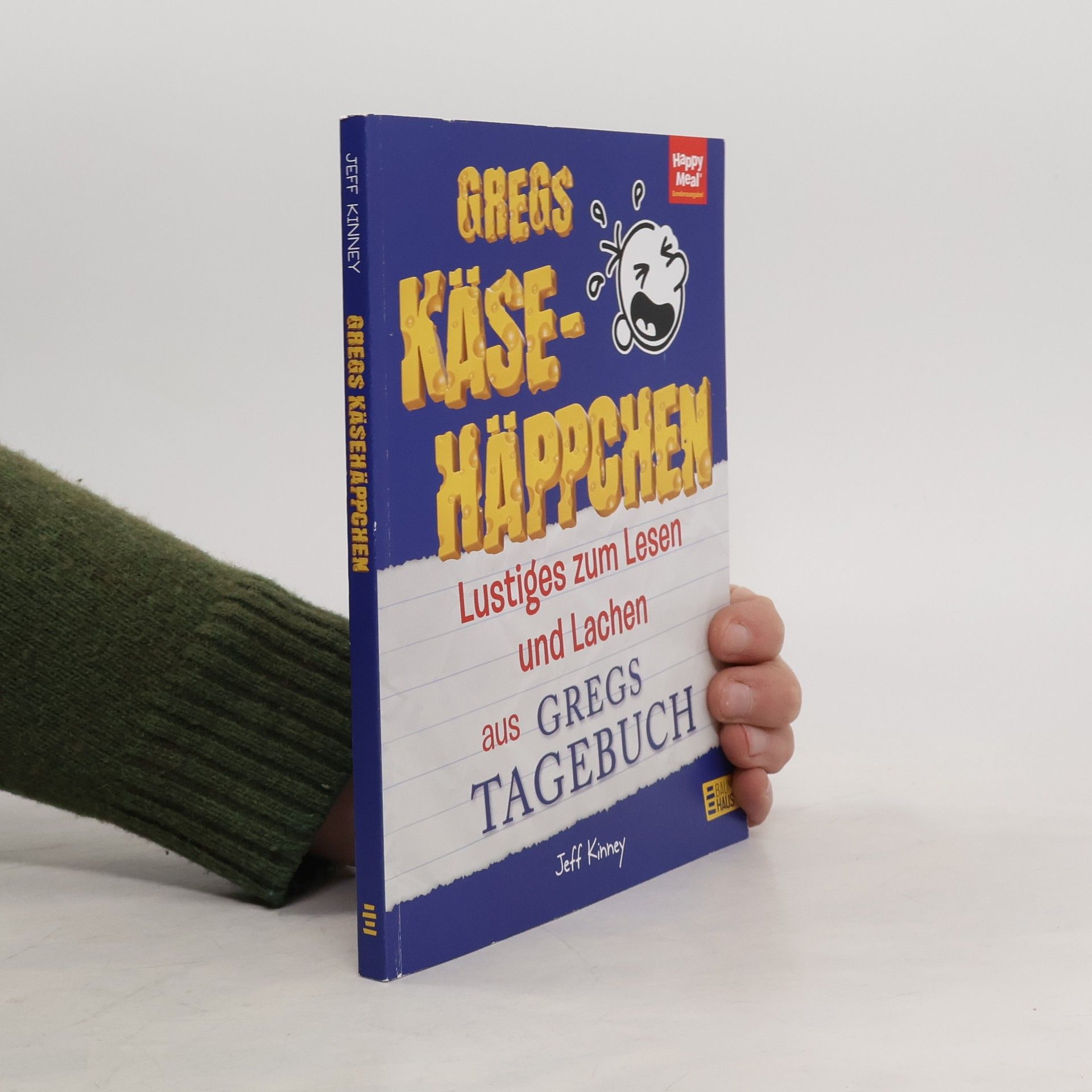 Jeff Kinney Gregs Käsehäppchen. Lustiges zum Lesen und Lachen aus Gregs Tagebuch