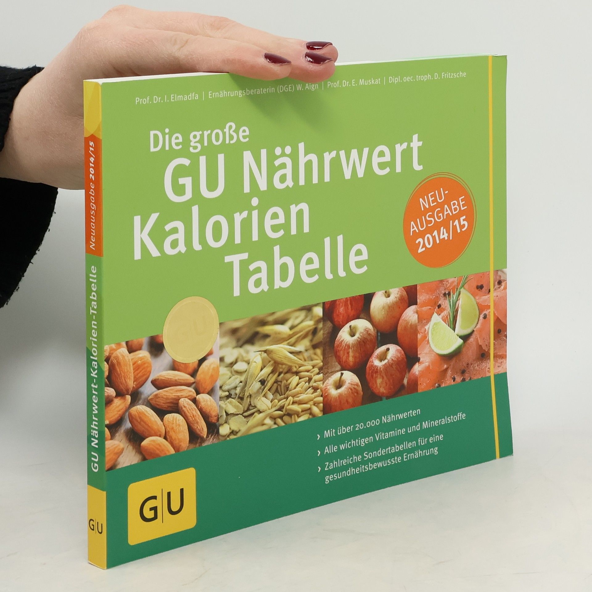 Die große GU Nährwert-Kalorien-Tabelle 2014/15