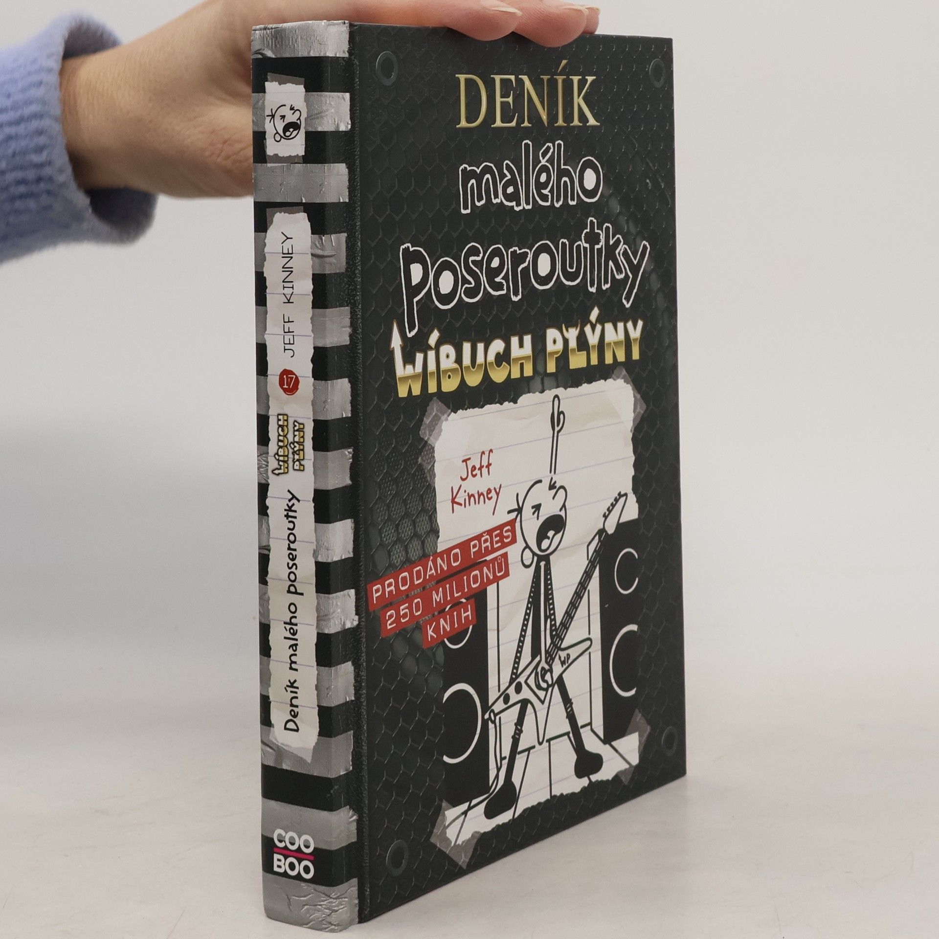 Jeff Kinney Deník malého poseroutky 17. Wíbuch plýny