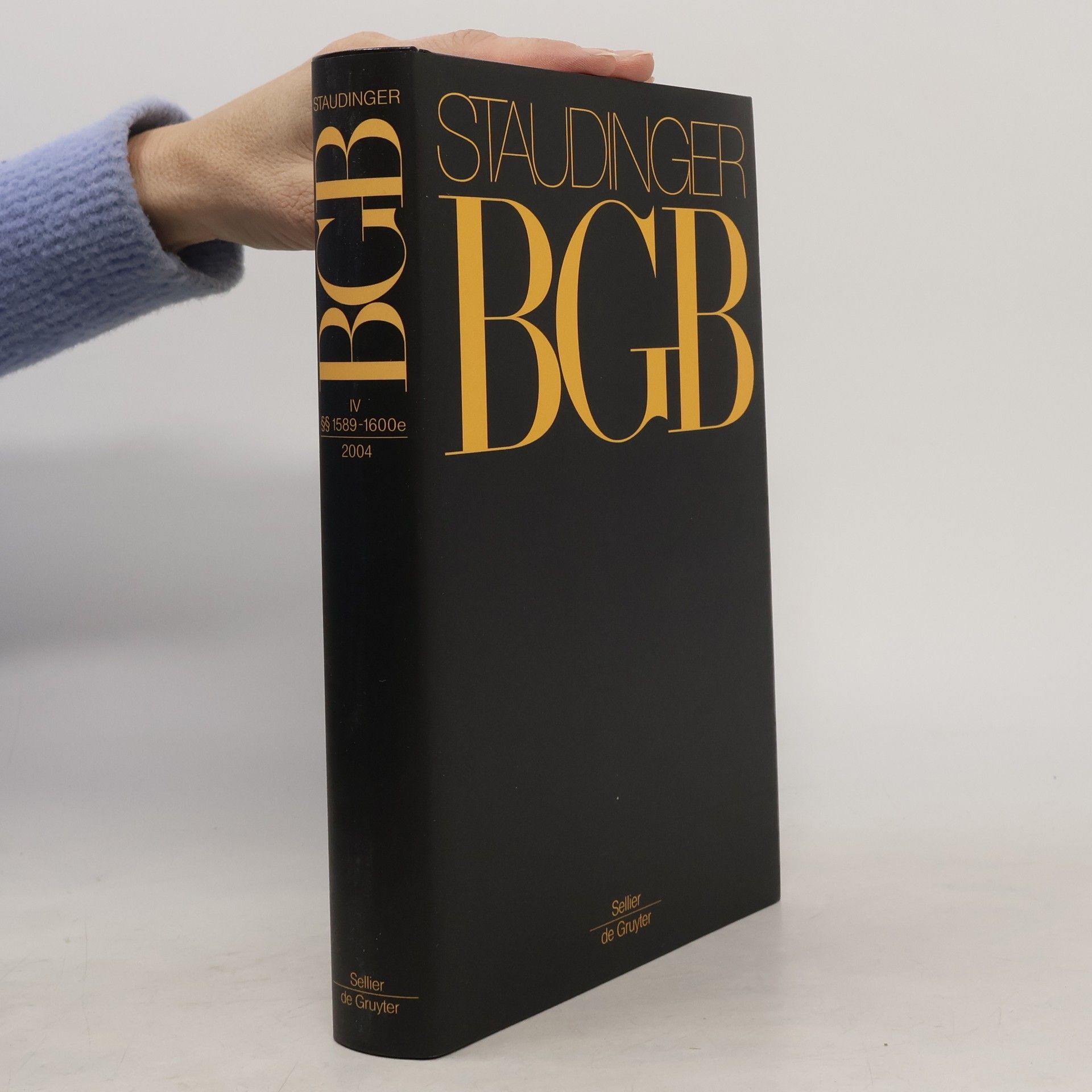 Julius von Staudinger J. von Staudingers Kommentar zum Bürgerlichen Gesetzbuch mit Einführungsgesetz und Nebengesetzen