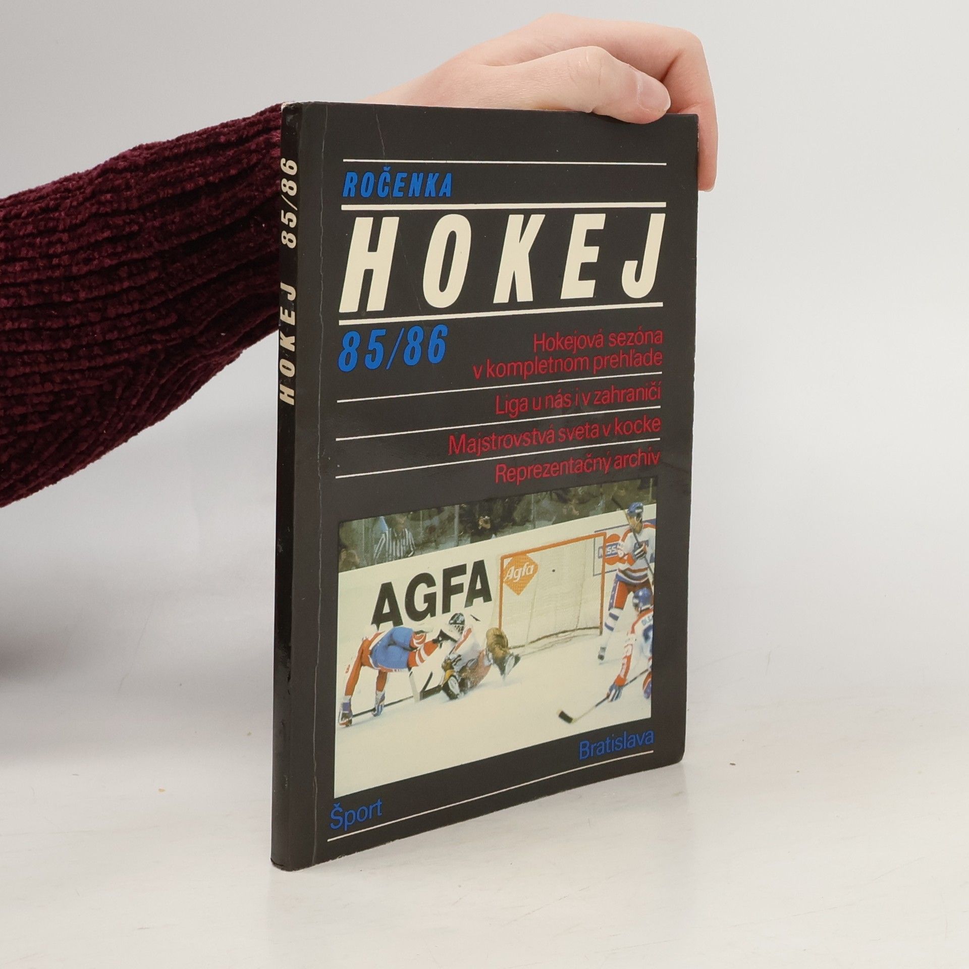 Ferdinand Kráľovič Ročenka hokej 85/86