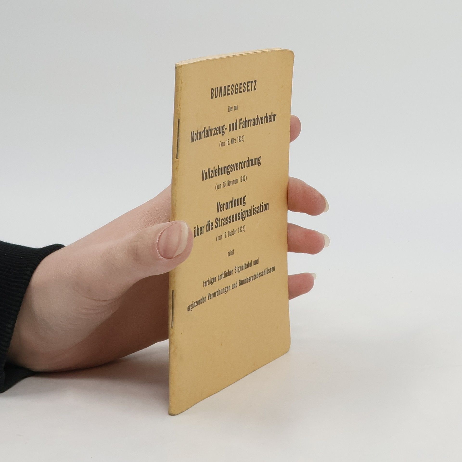 Autorenkollektiv Bundesgesetz über den Motorfahrzeug - und Fahrradverkehr