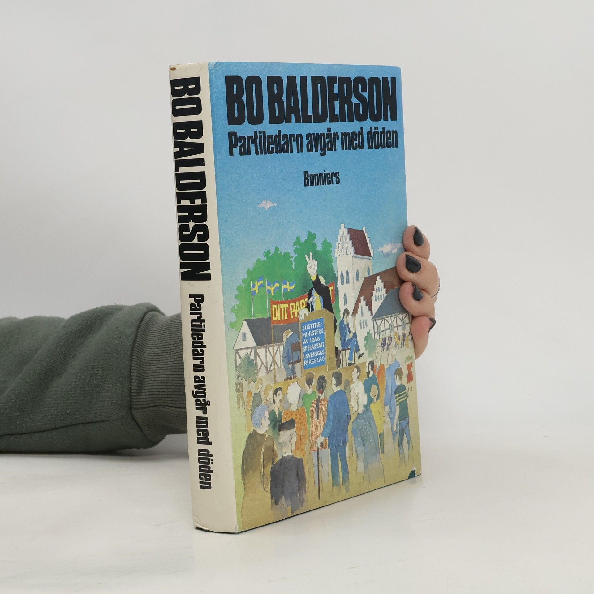 Partiledarn avgår med döden