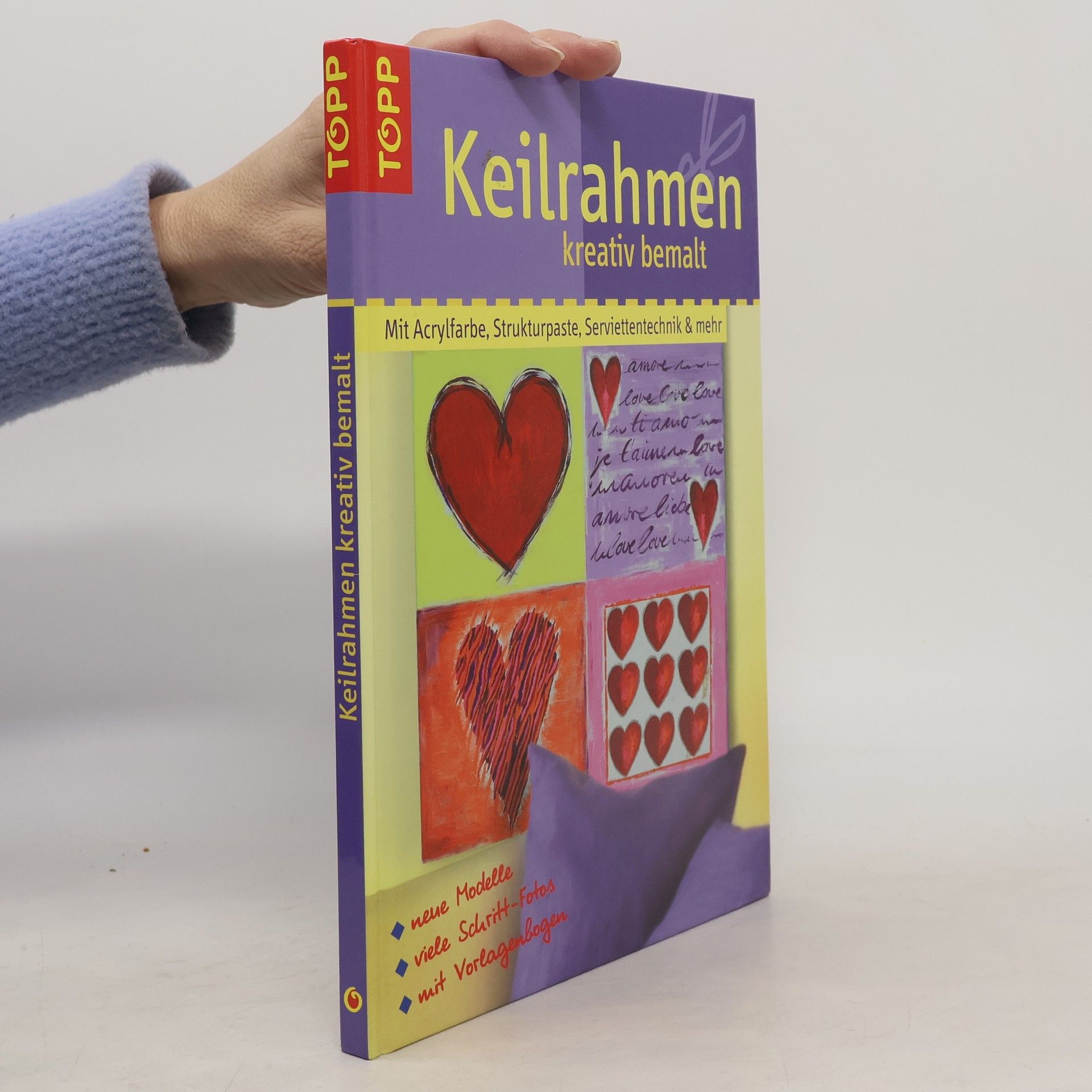 Barbara Huber Keilrahmen kreativ bemalt