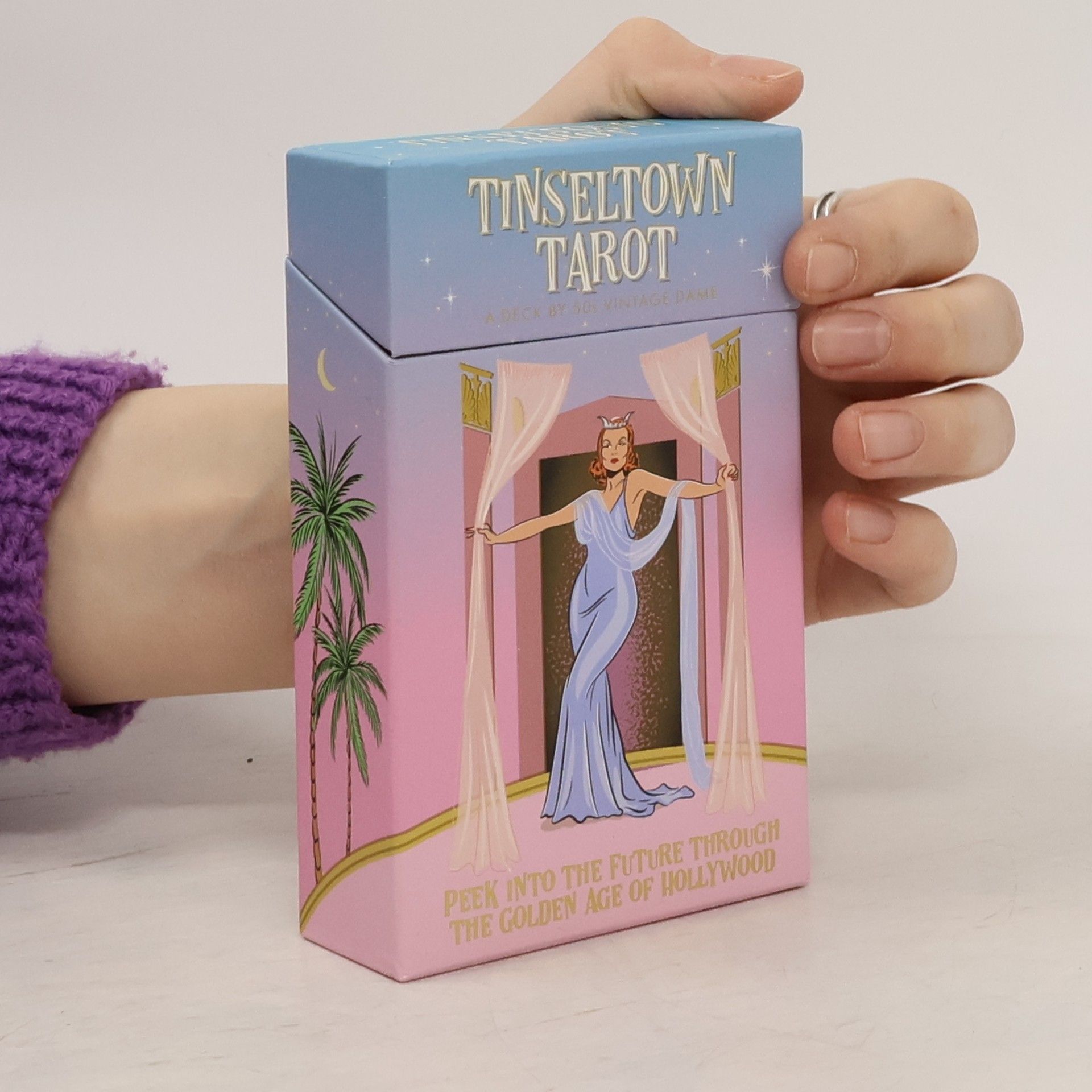 50s Vintage Dame Tinseltown Tarot: A Look Into Your Future Through the Golden Age of Hollywood