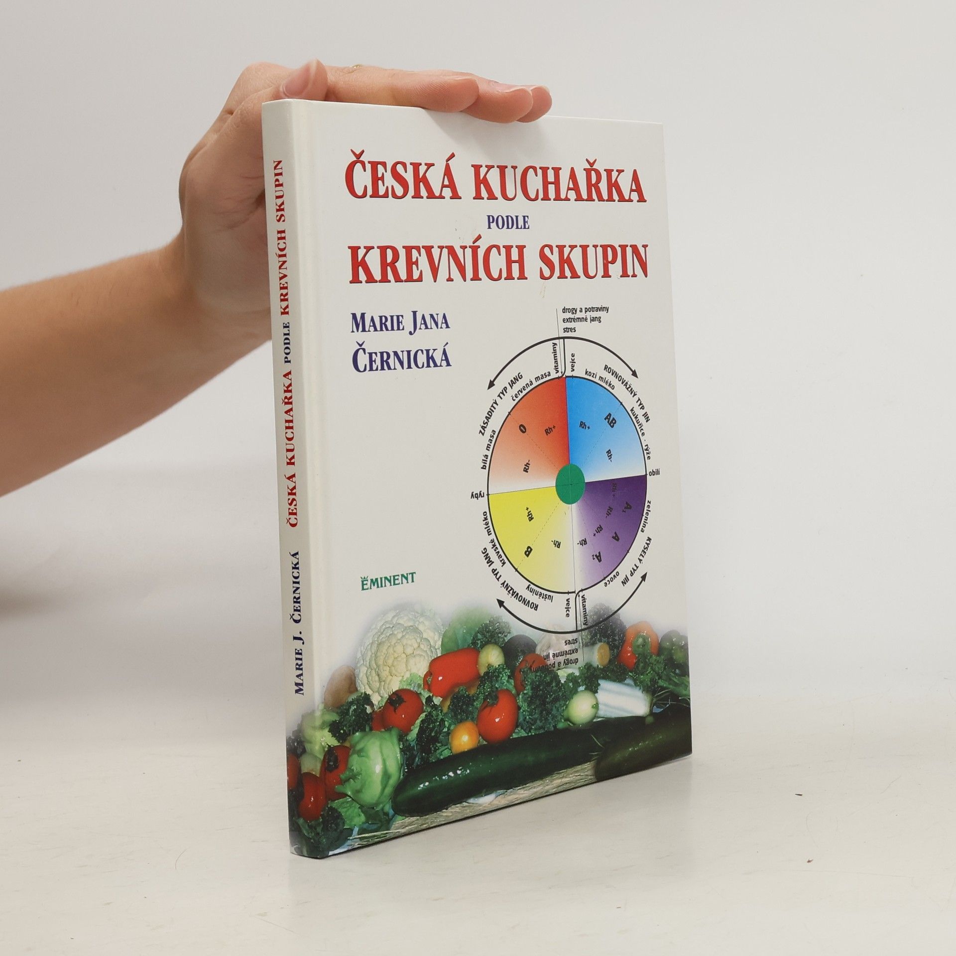 Marie Jana Černická Česká kuchařka podle krevních skupin