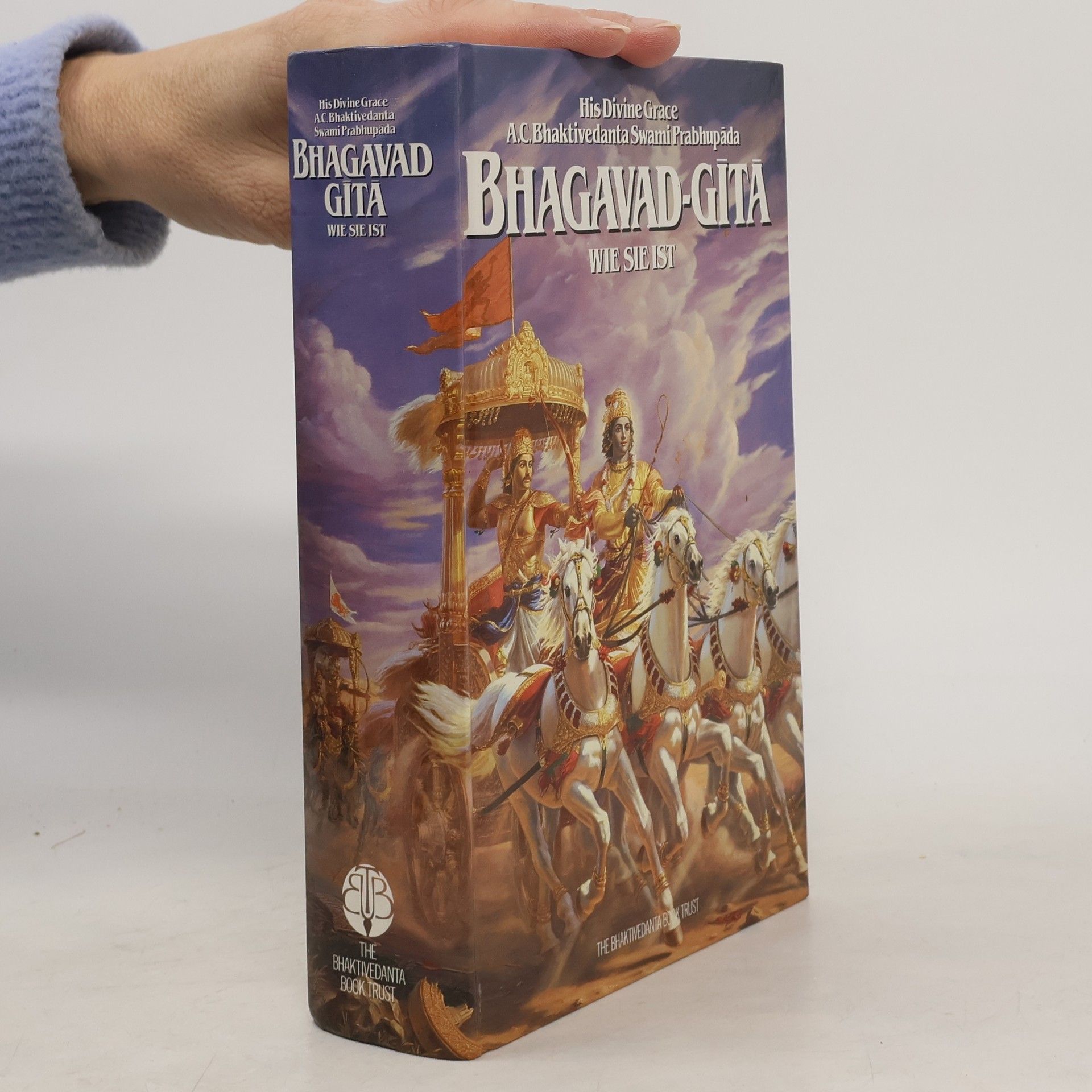 Seine Göttliche Gnade A.C. Bhaktivedanta Swami Prabhupada Bhagavad-gīta, wie sie ist